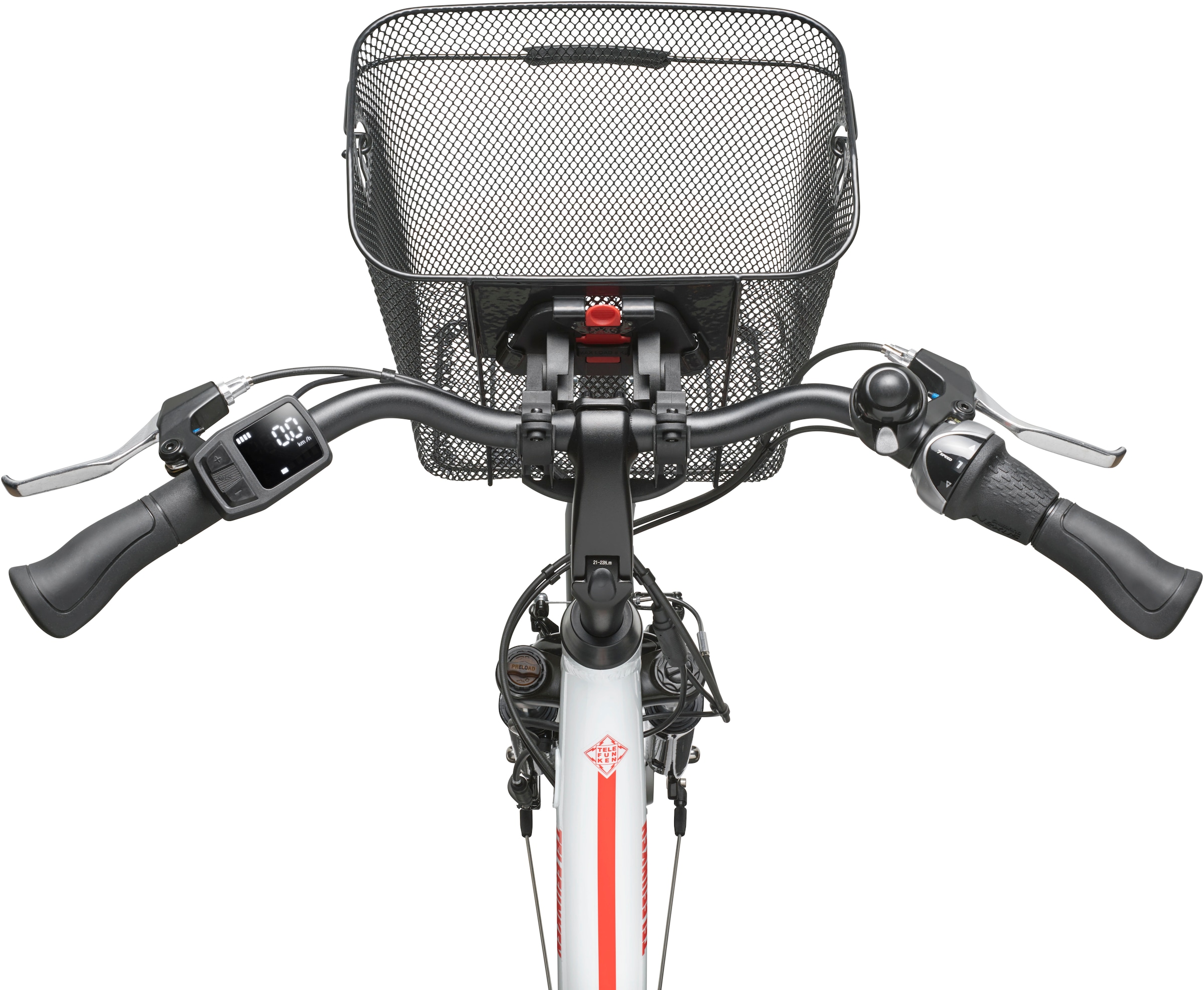 Telefunken E-Bike »Multitalent RC657«, 7 Gang, Shimano, Nexus, Frontmotor 250 W, Pedelec, Elektrofahrrad für Damen u. Herren