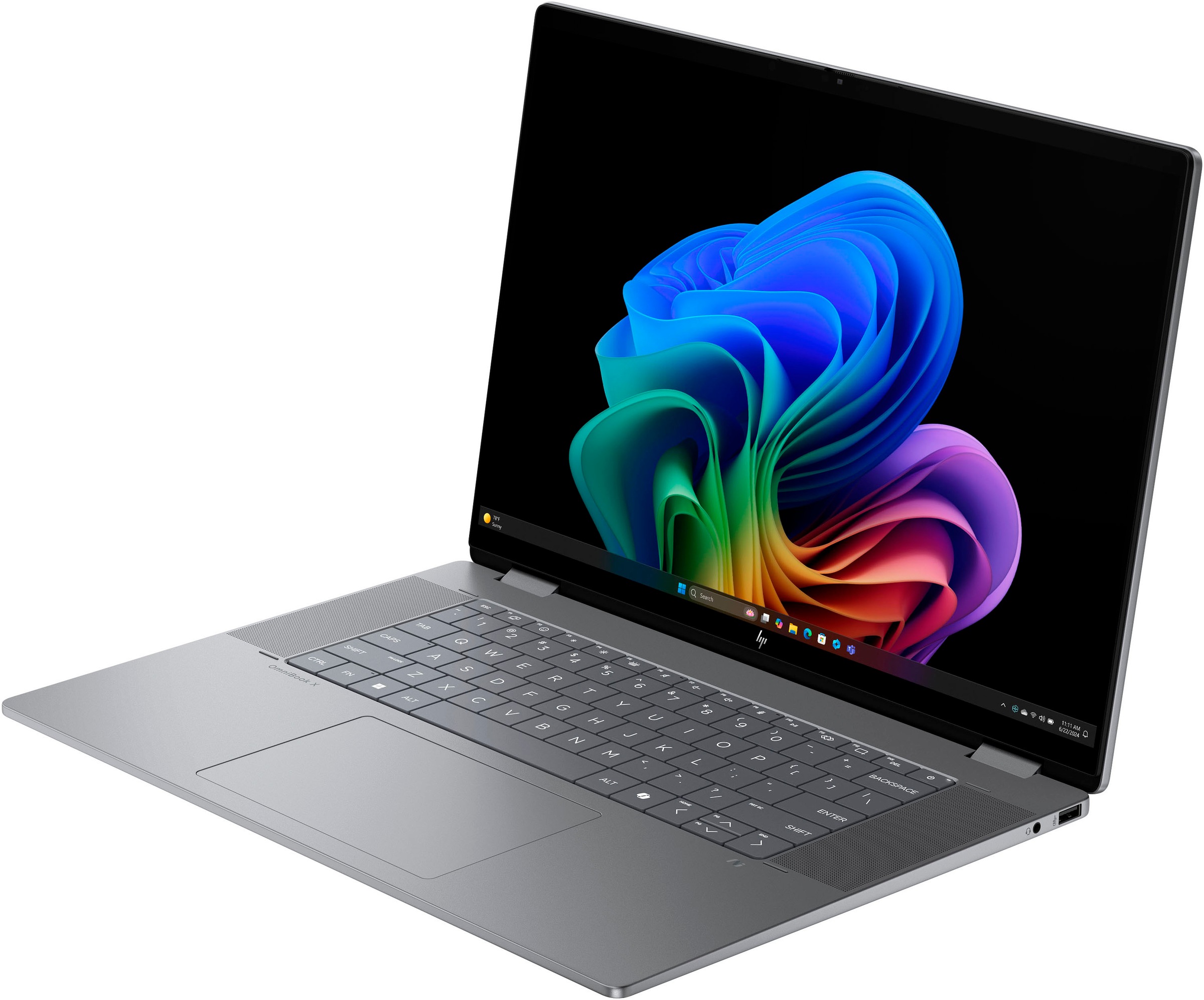 HP Convertible Notebook »OmniBook X Flip NGAI 16-ar0078ng«, 40,6 cm, / 16 Zoll, AMD, Ryzen™ AI 7, Radeon 860M, 1000 GB SSD