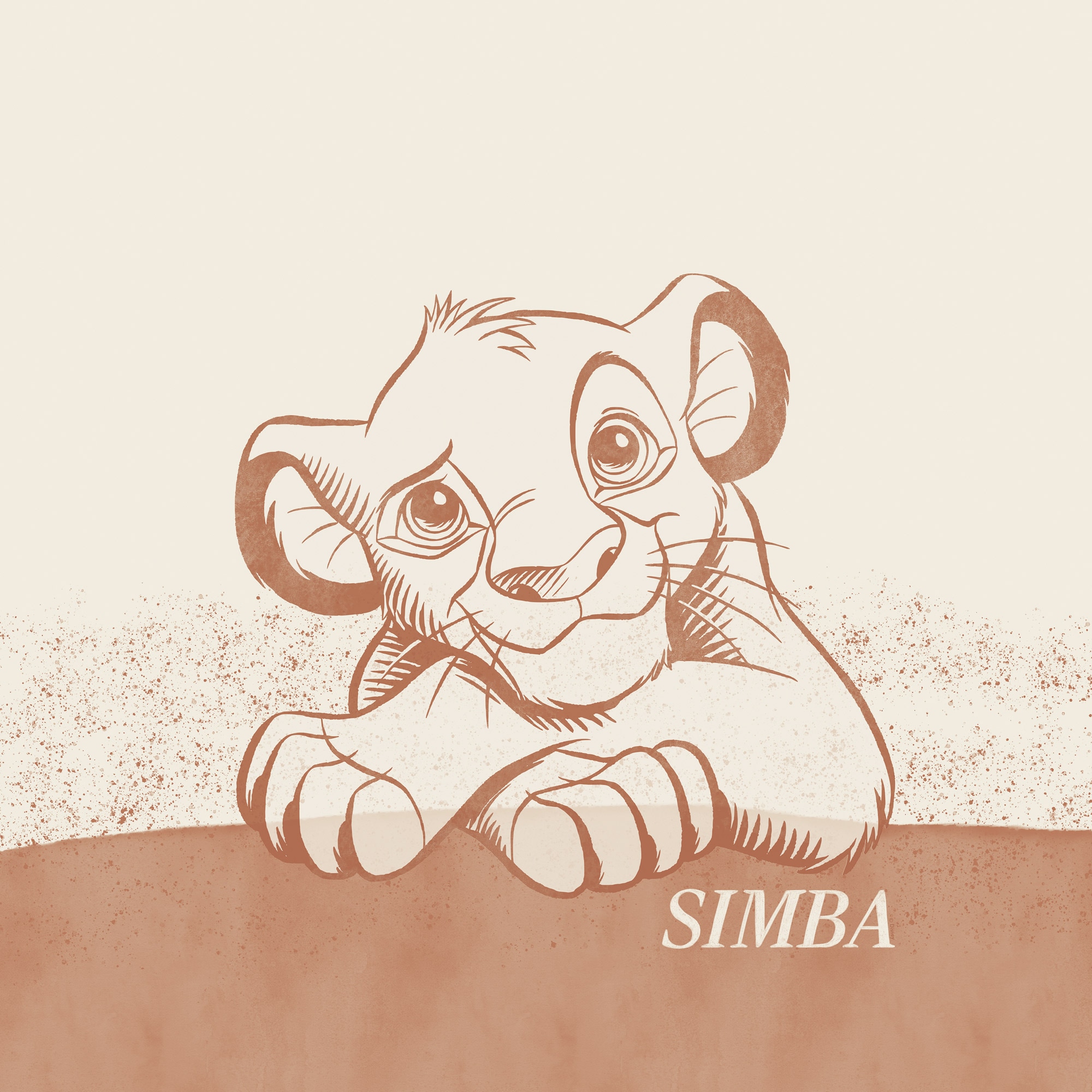 Komar Paveikslas ant drobės »Disney The Lion...