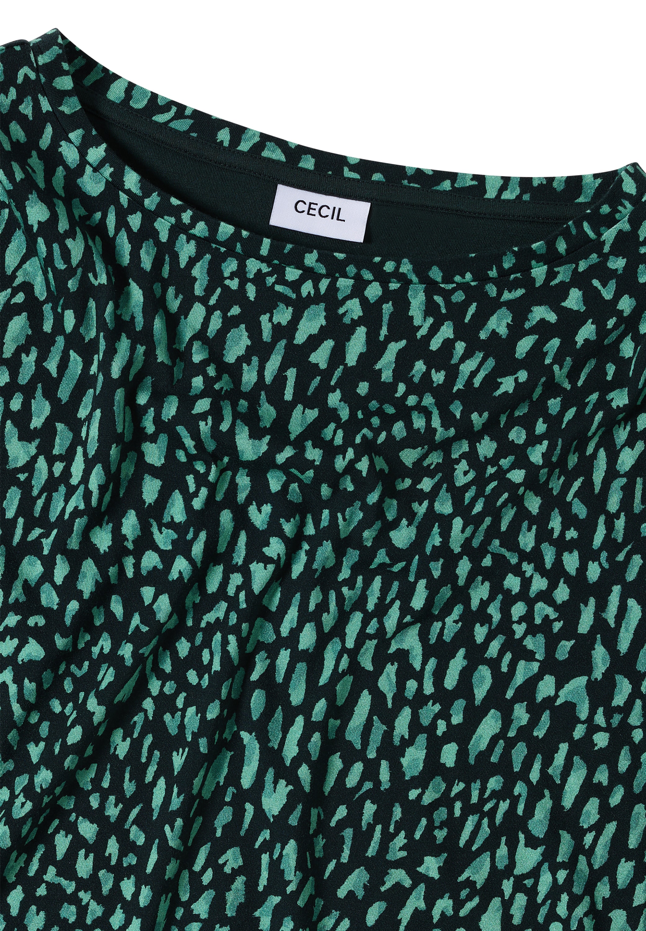 Cecil Langarmshirt, aus Baumwolle mit Stretchante