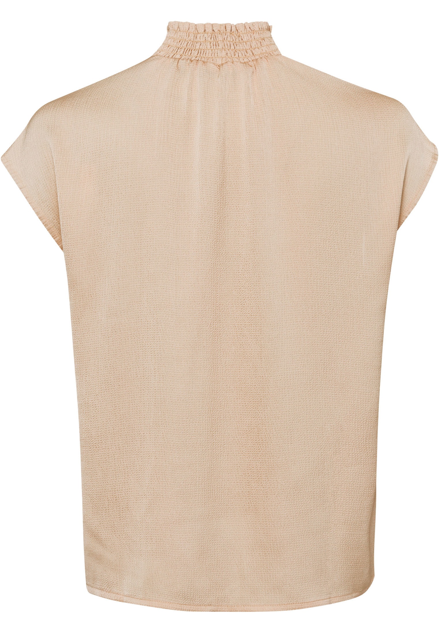 Zero Satinbluse »zero Satinbluse mit Stehkragen«