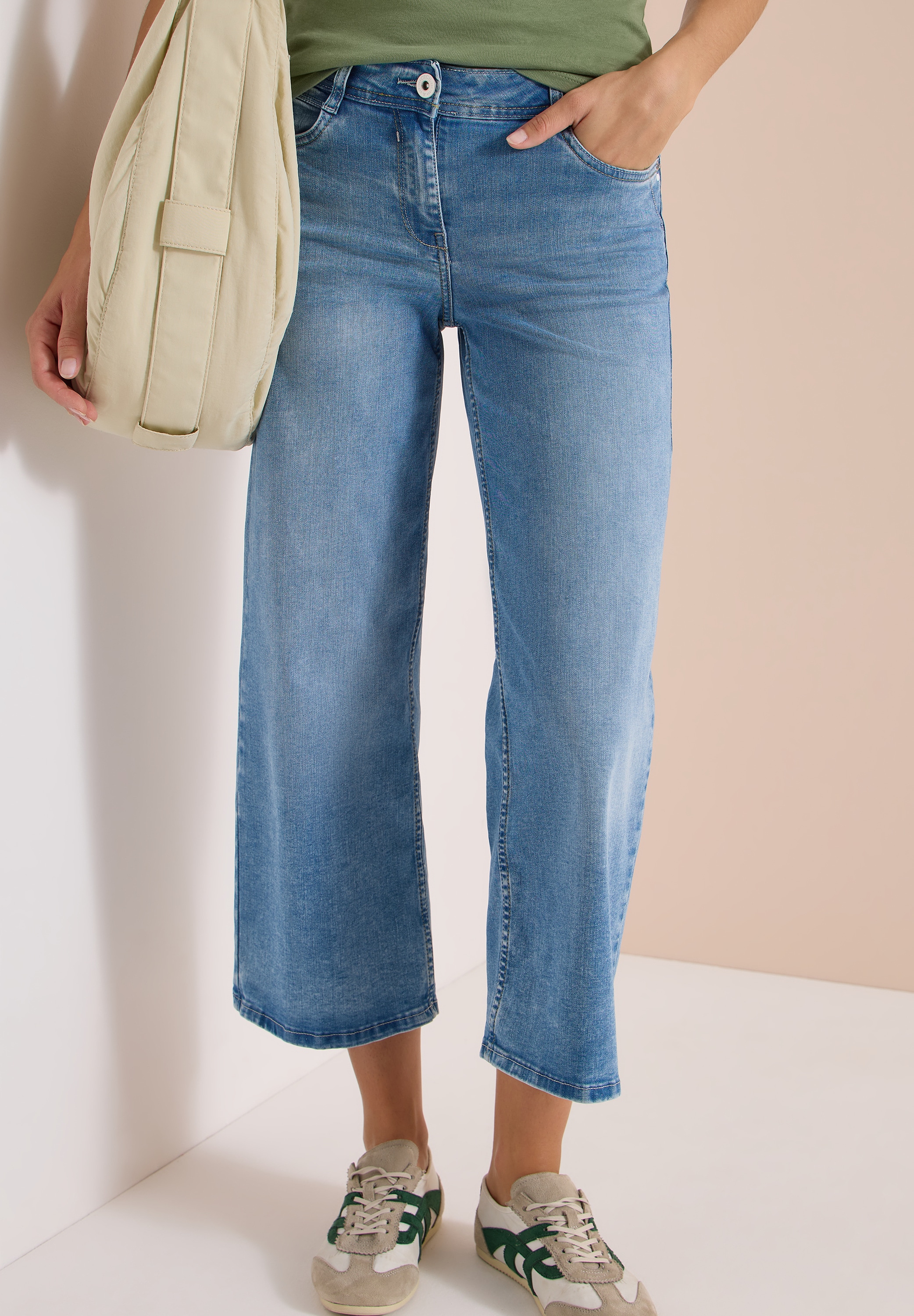 Cecil Weite Jeans »Style Toronto« im Slim Fit und mit Stretch