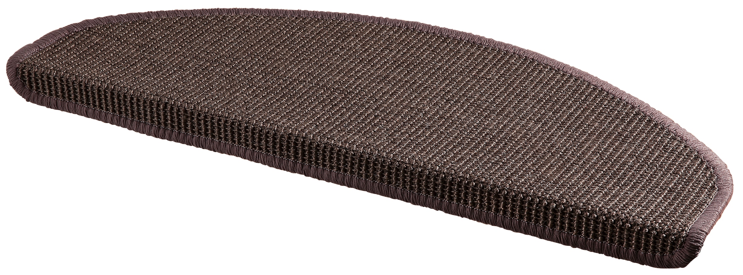 Dekowe Stufenmatte »Mara S2«, halbrund, 5 mm Höhe, 100% Sisal, große Farbauswahl, selbstklebend, auch als Set 15 Stück