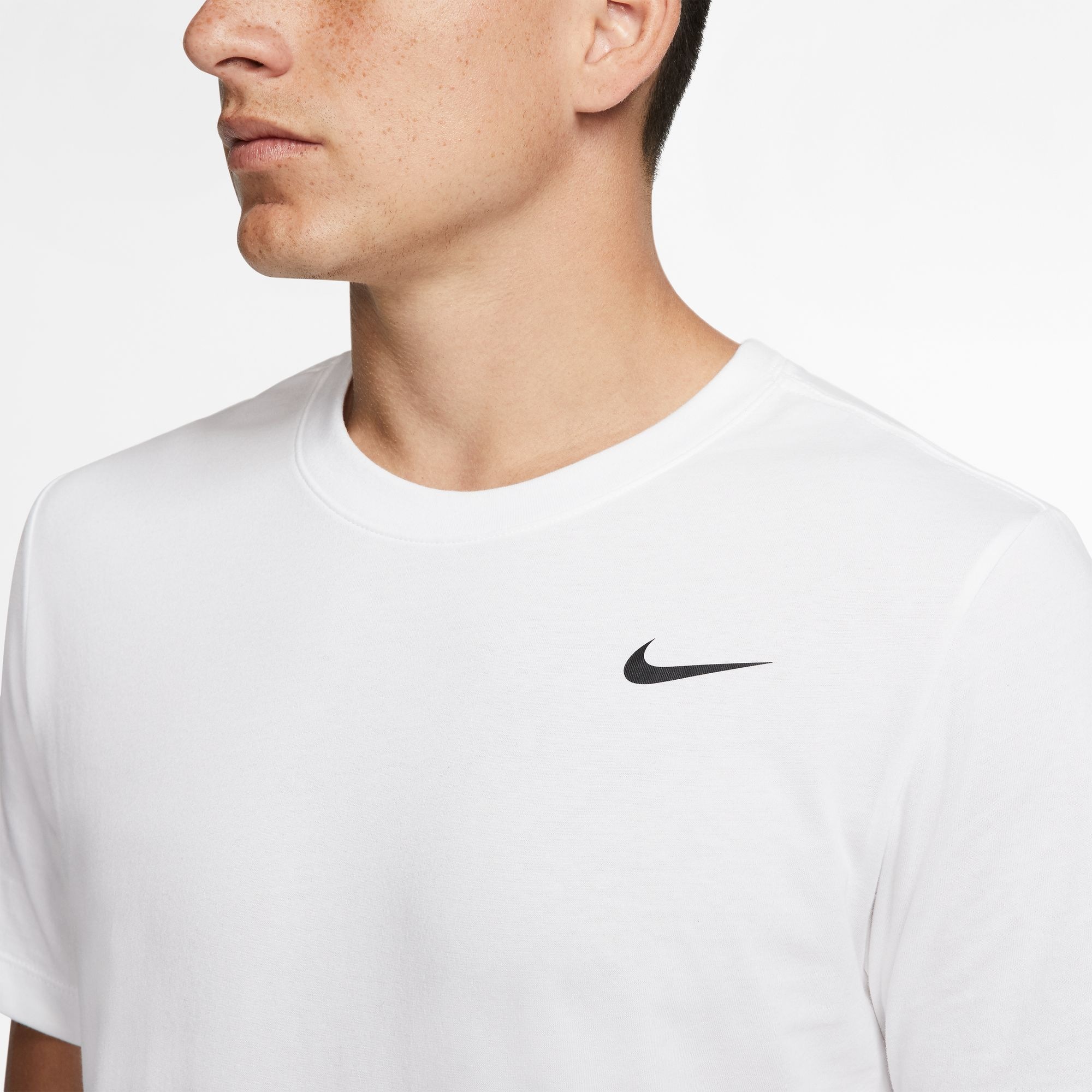 Nike T-Shirt »Nike Dri-FIT Men's Fitness T-Shirt« Kurzarm, Rundhalsausschnitt