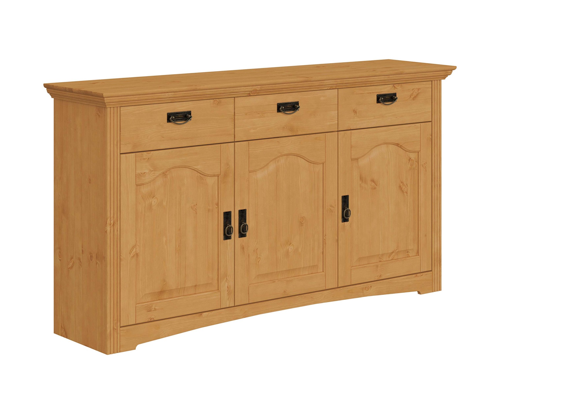 OTTO home Kommode "Konrad" aus massiver Kiefer, Breite 156 cm, mit Schublad günstig online kaufen