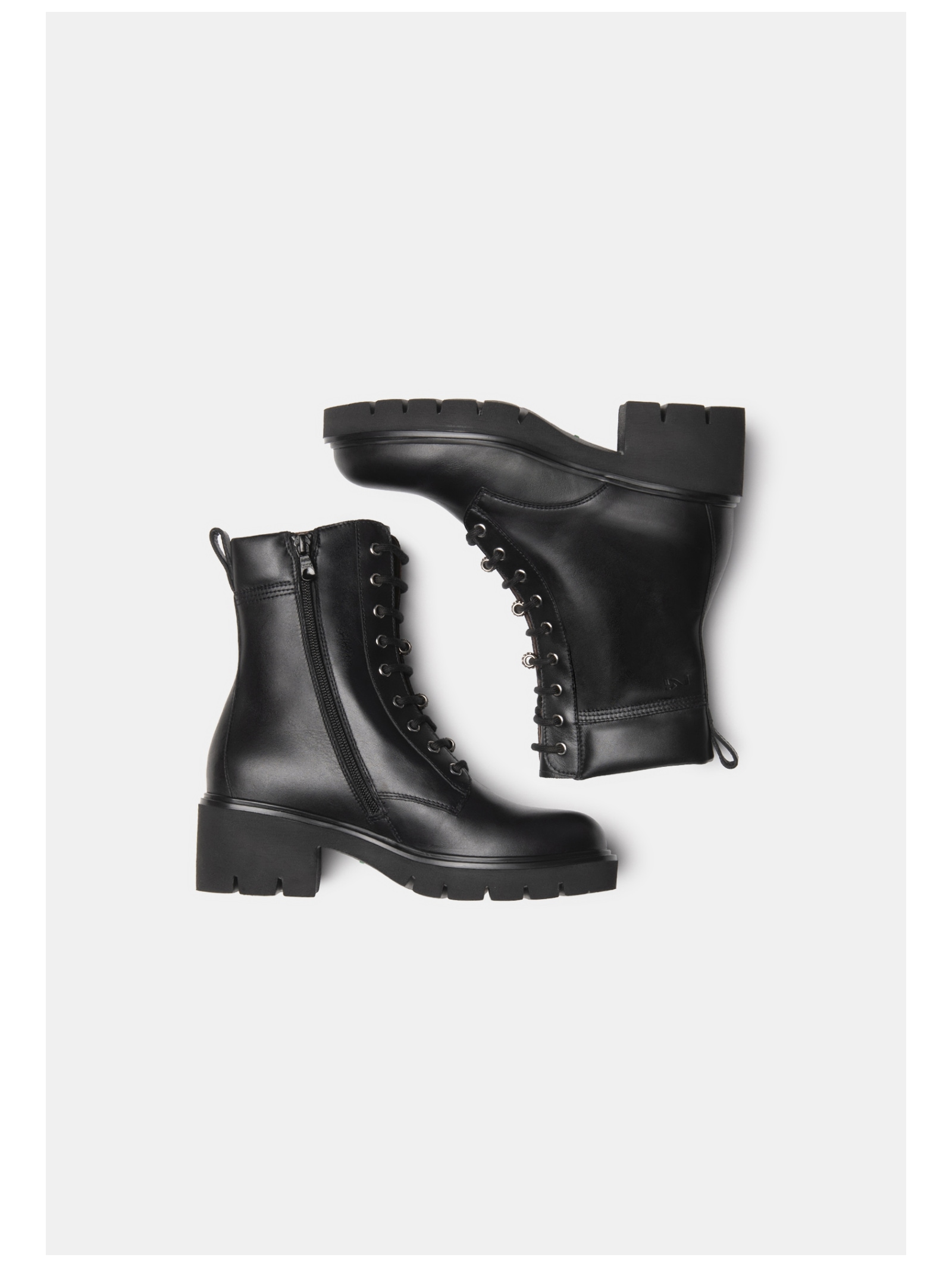 Nero Giardini Schnürstiefelette »Nero Giardini Stiefelette Leder/Textil«