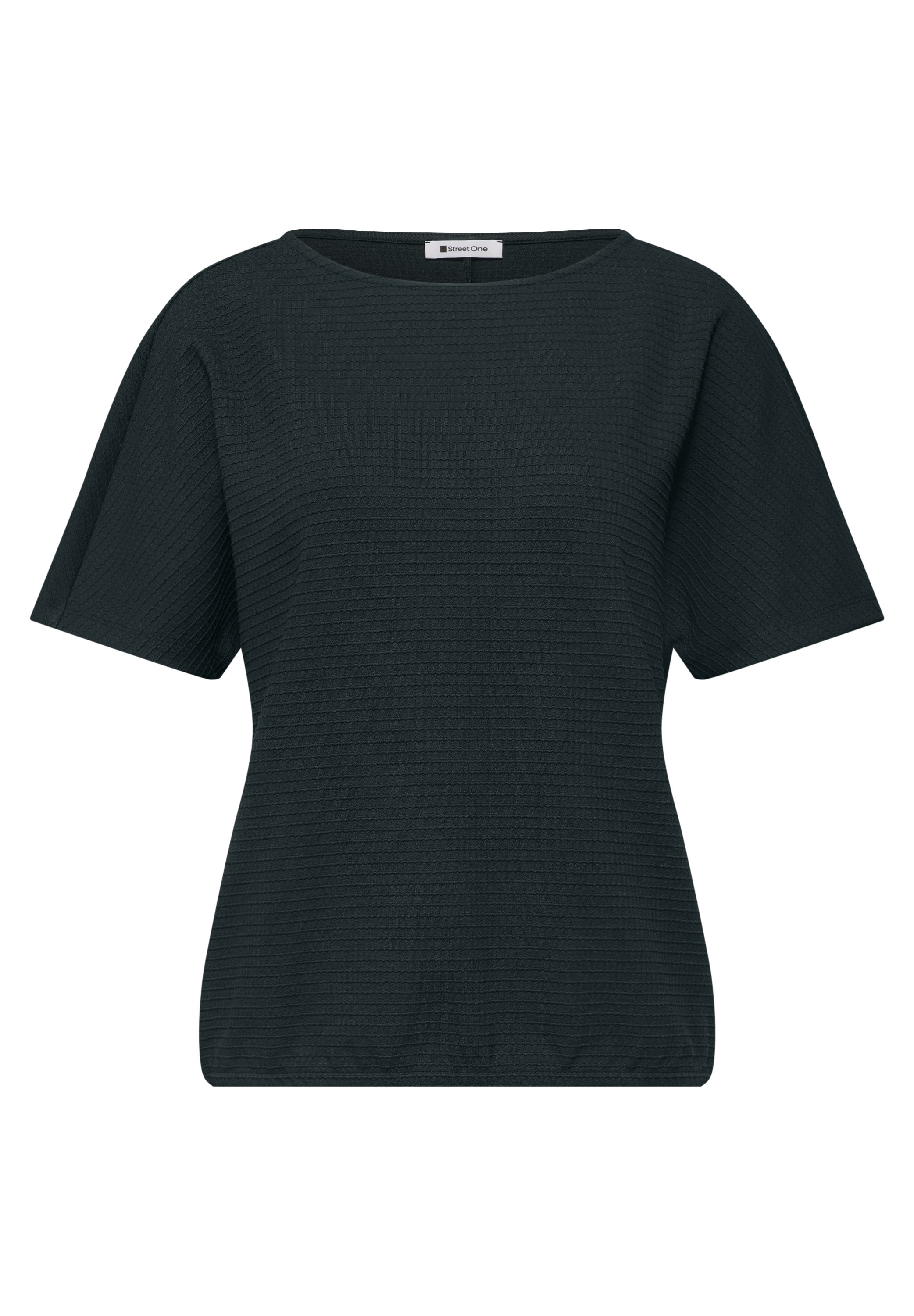 STREET ONE T-Shirt mit U-Boot-Ausschnitt