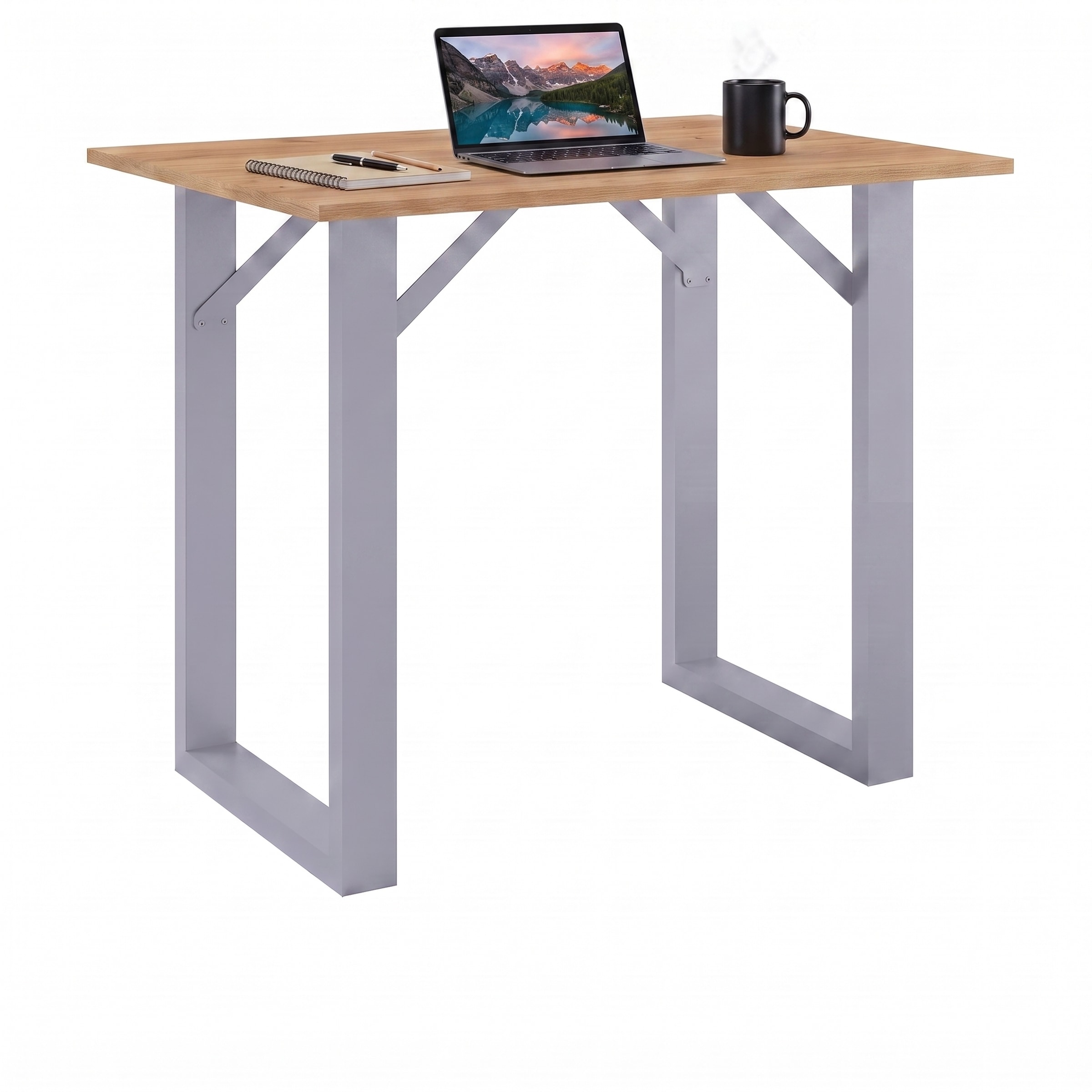 VCM Bartisch "Holz Bartisch Stehtisch Tisch Tresen Xona 110x50cm" 1 Stk. tlg.