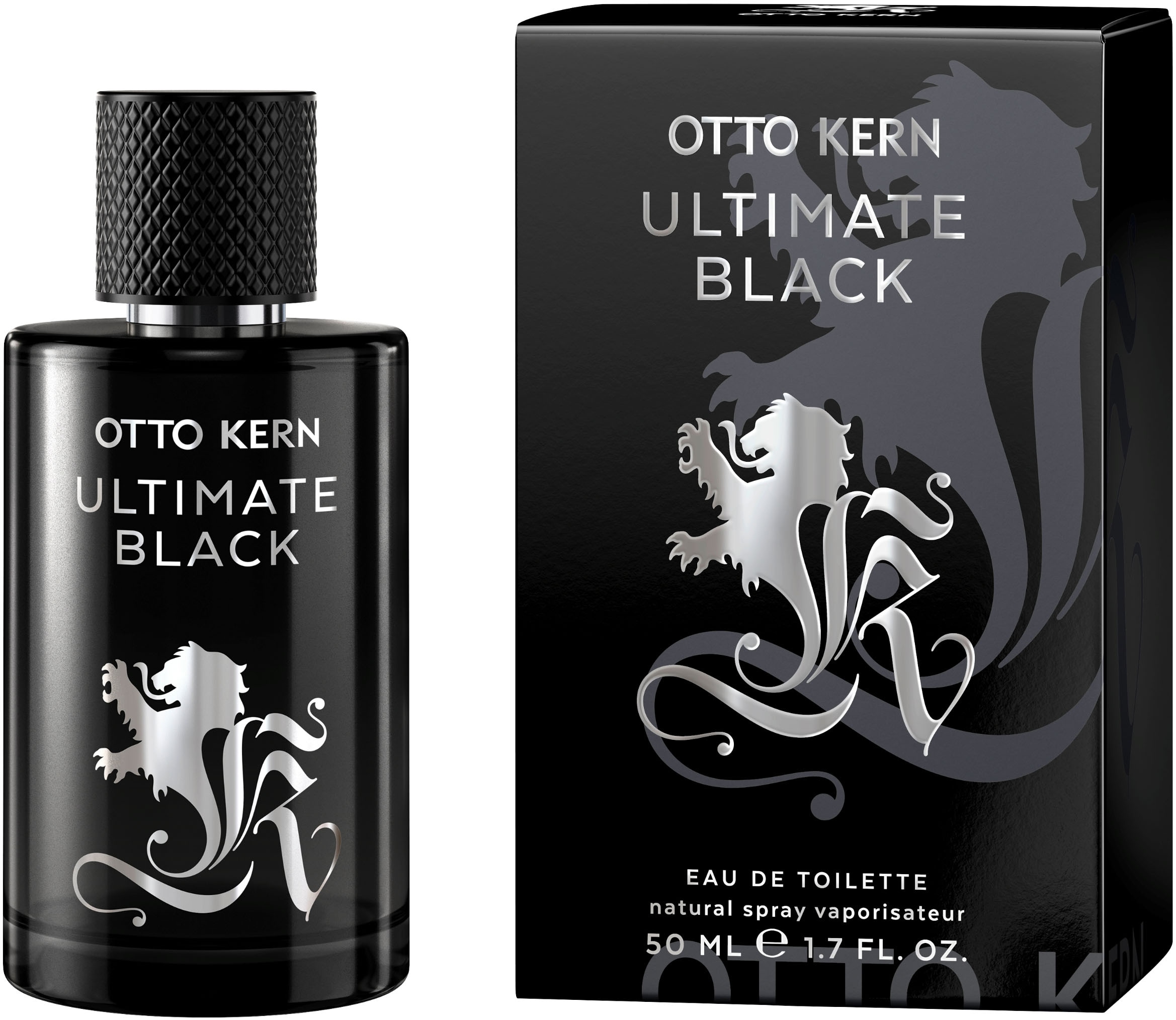 Otto Kern Eau de Toilette »Ultimate Black«, (Packung, 1 tlg.)