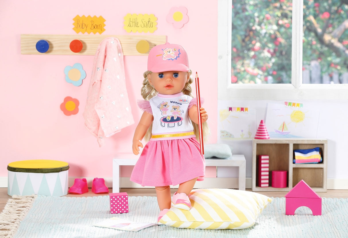 Baby Born Puppenkleidung »Kindergarten Basecap, 36 cm«, (Set, 5 tlg.)