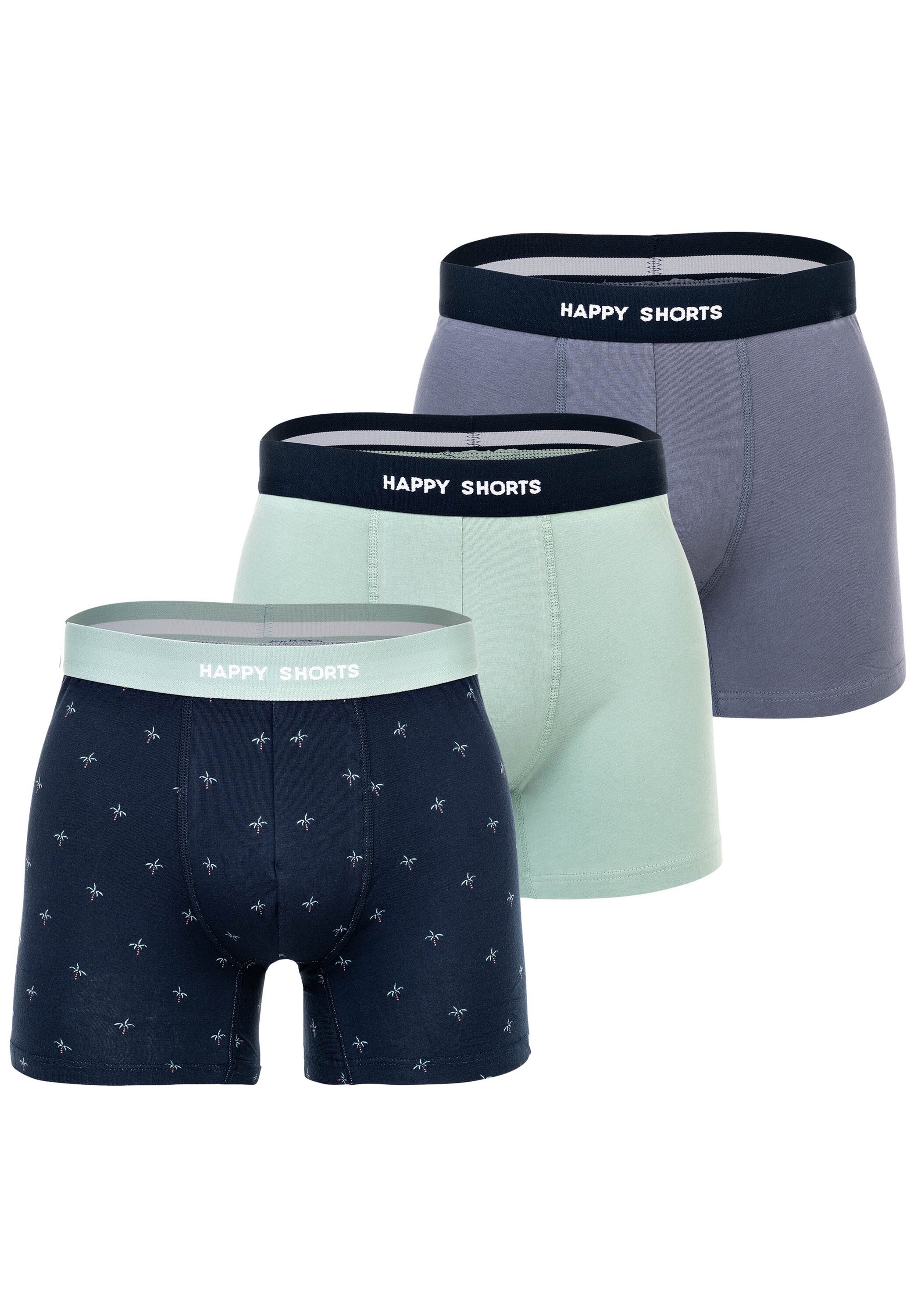 HAPPY SHORTS Boxershorts "Boxershort 3er Pack"