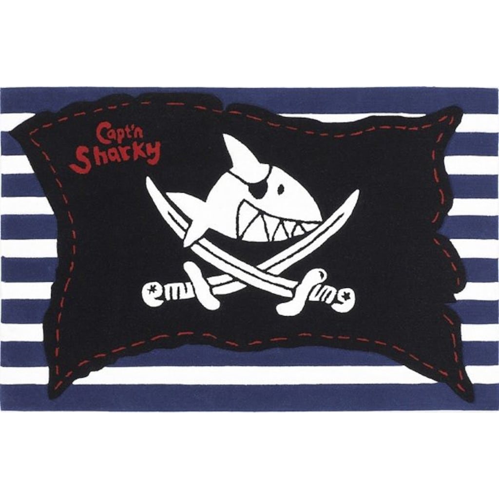 Capt`n Sharky Kinderteppich »H-2991-01«, rechteckig