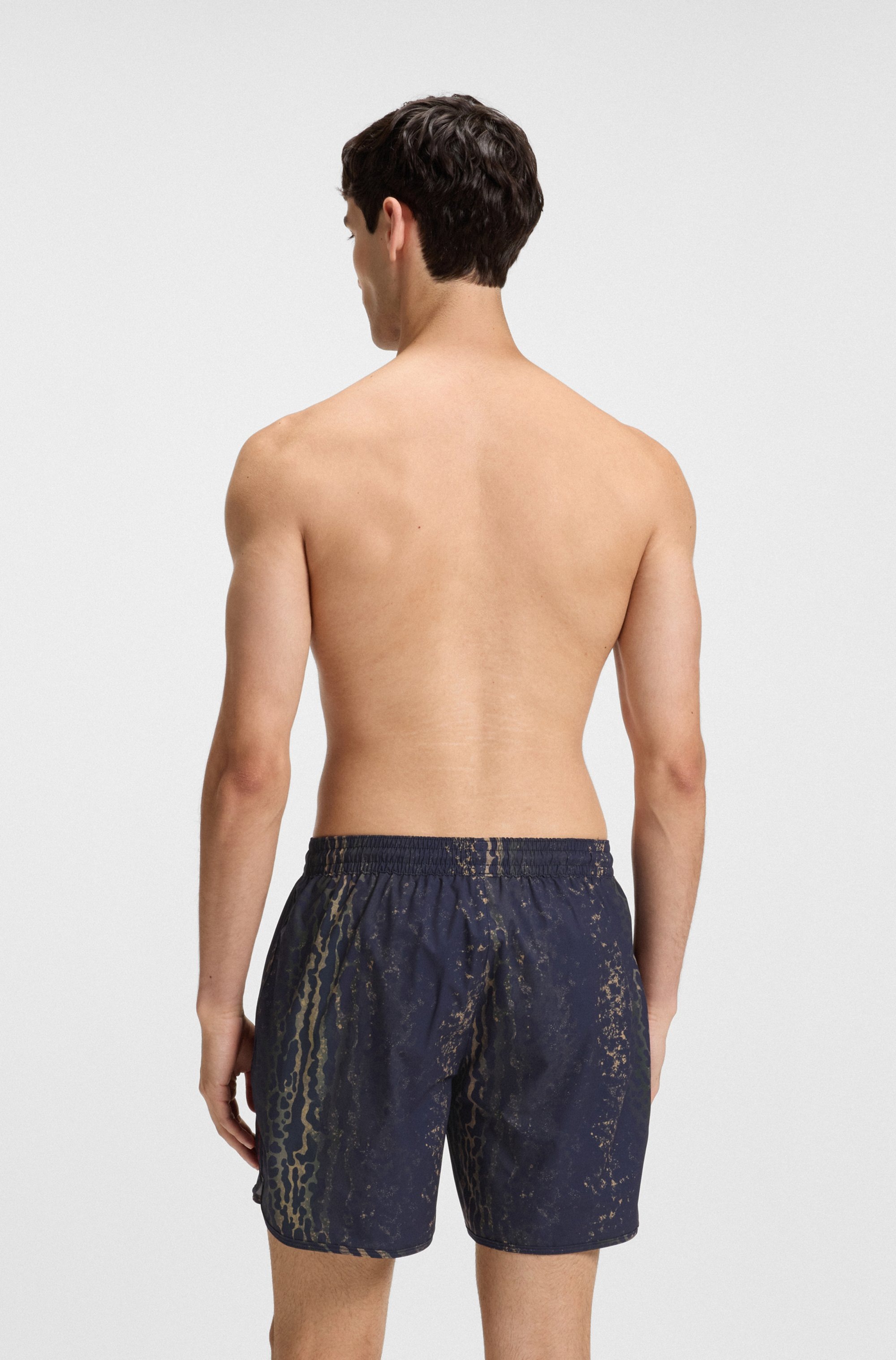 HUGO Underwear Badeshorts "Jose", elastischer Bund, bedruckt, schnelltrockn günstig online kaufen