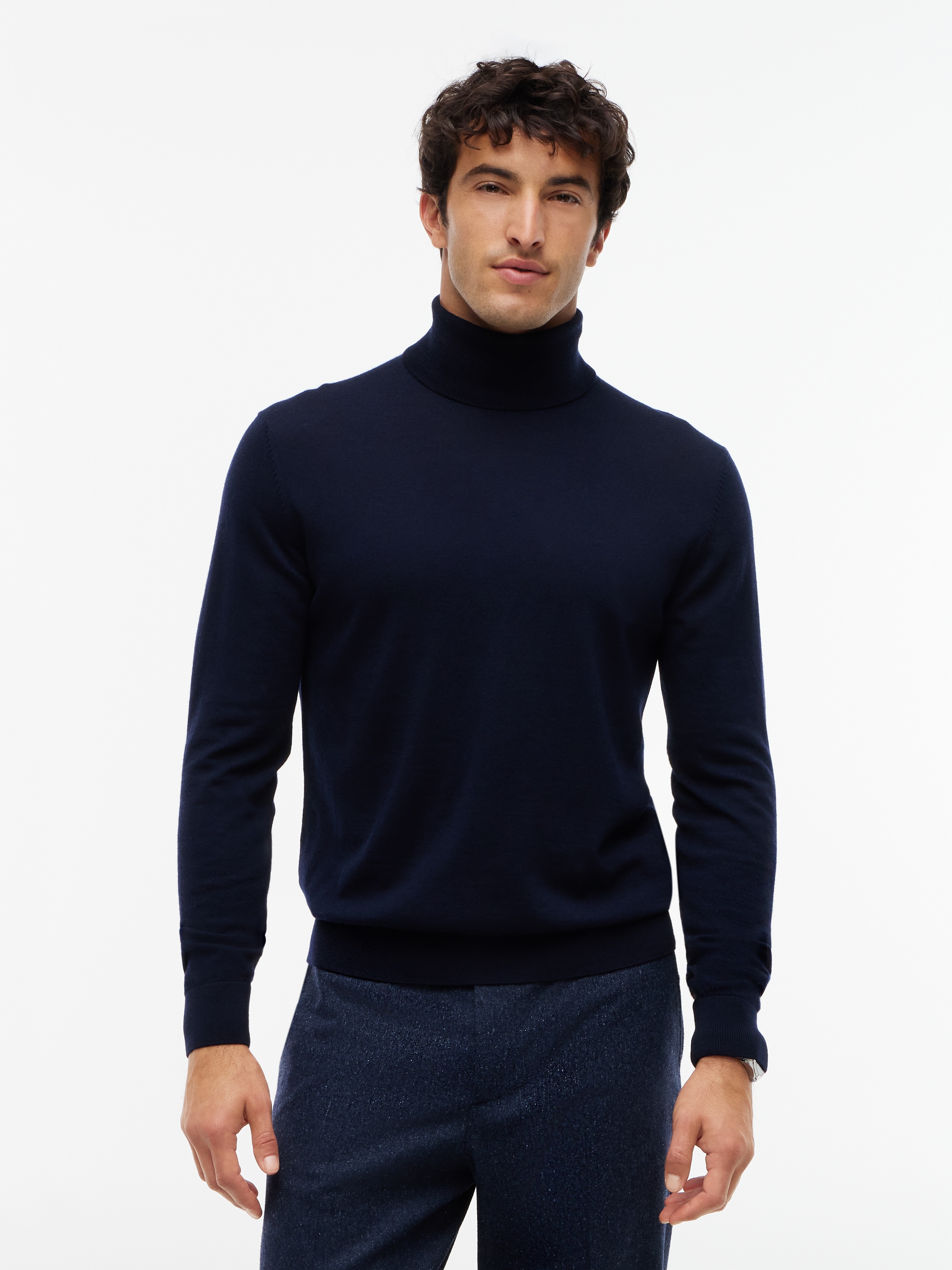 Tommy Hilfiger "NY MERINO ROLL NECK" aus reiner Wolle