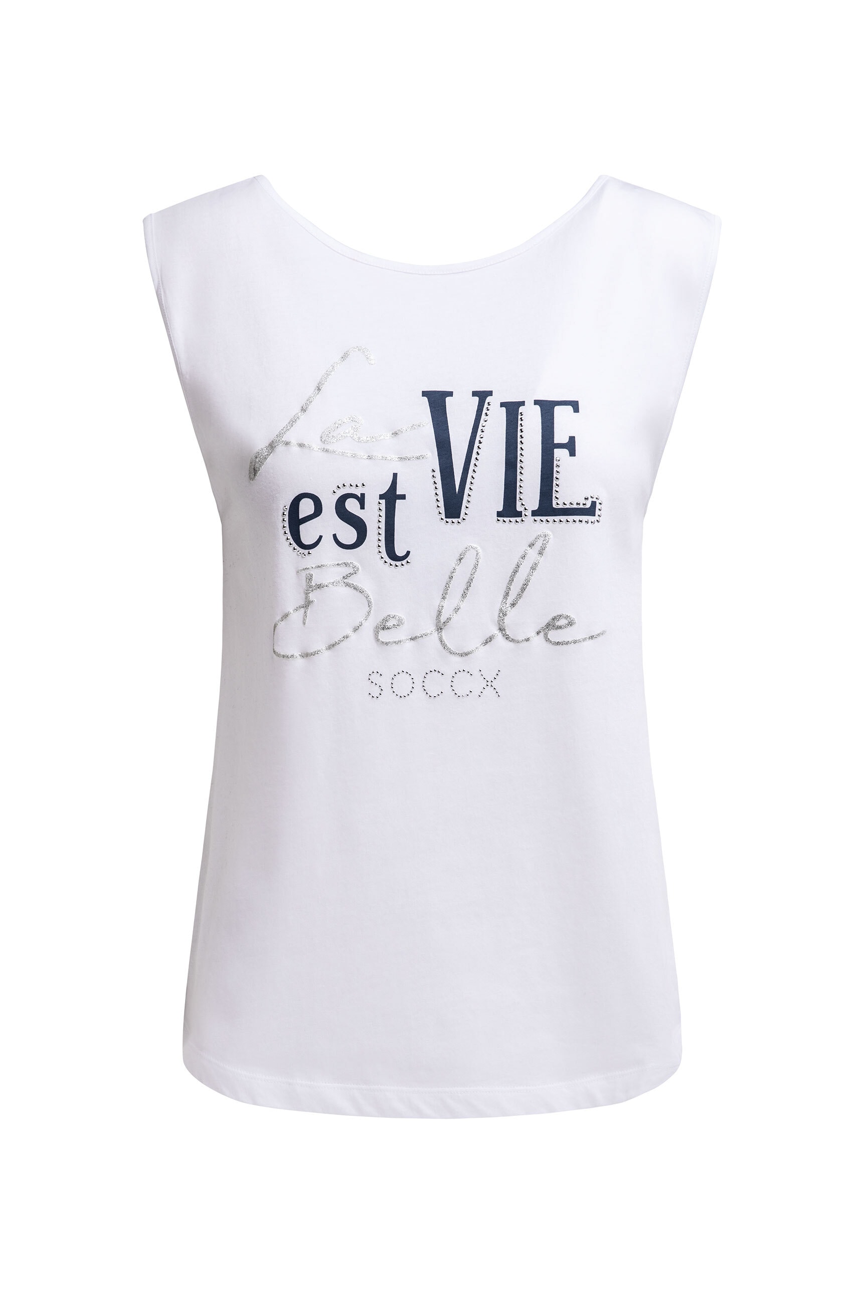 SOCCX Tanktop aus Baumwolle
