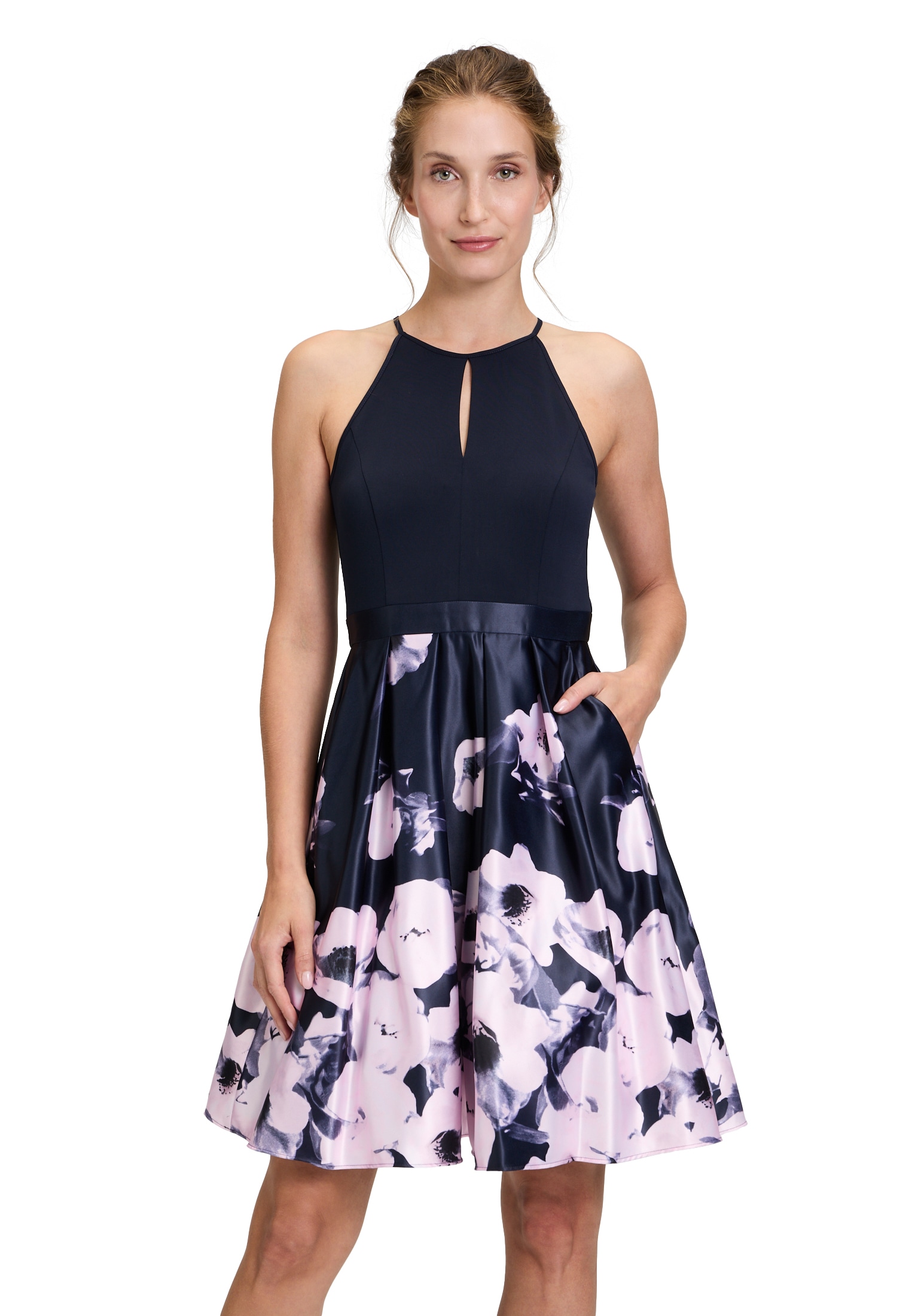 Cocktailkleid »Vera Mont Cocktailkleid mit Blumenprint«, Druck