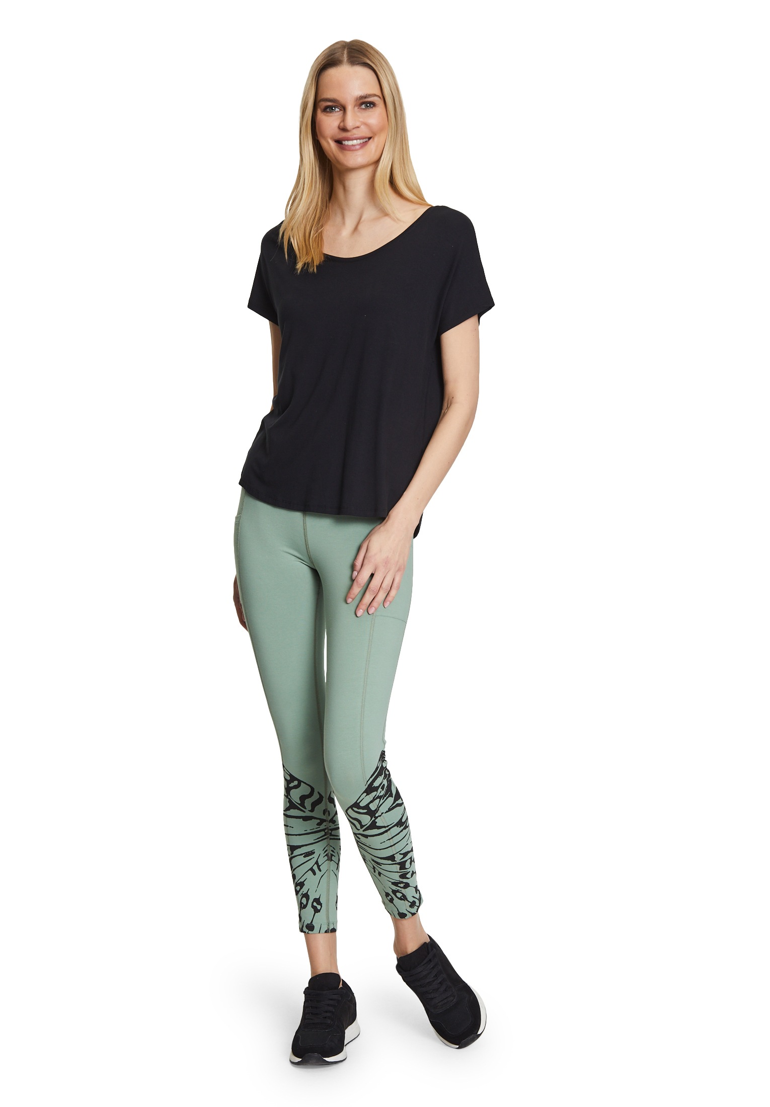 Betty Barclay Leggings »Betty Barclay Leggings mit hohem Bund«, Taschen