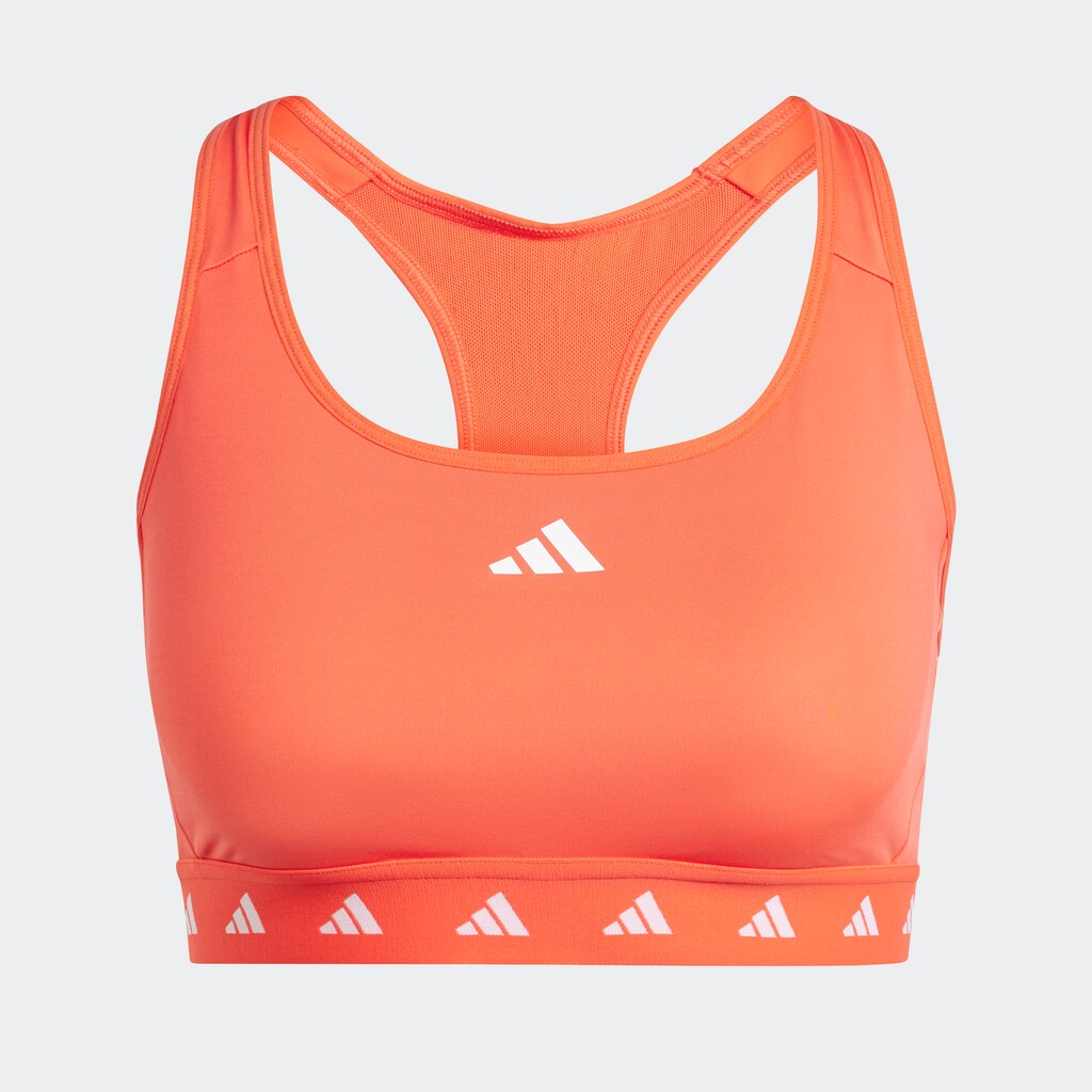 adidas Performance Sport-BH »POWERREACT TRAINING MEDIUM-SUPPORT TECHFIT«, (1 tlg.)