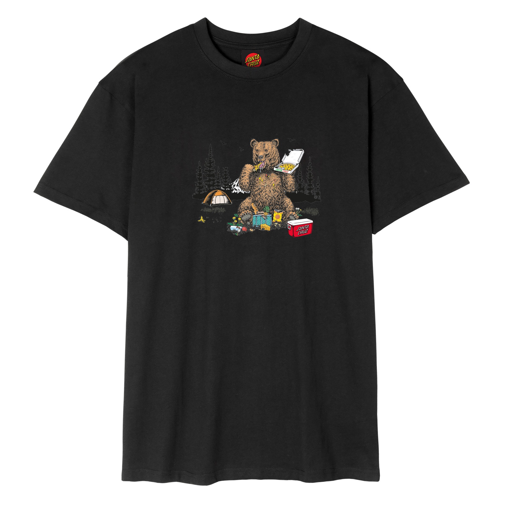 Santa Cruz T-Shirt "BRAUN PIZZA BEAR T-SHIRT" günstig online kaufen