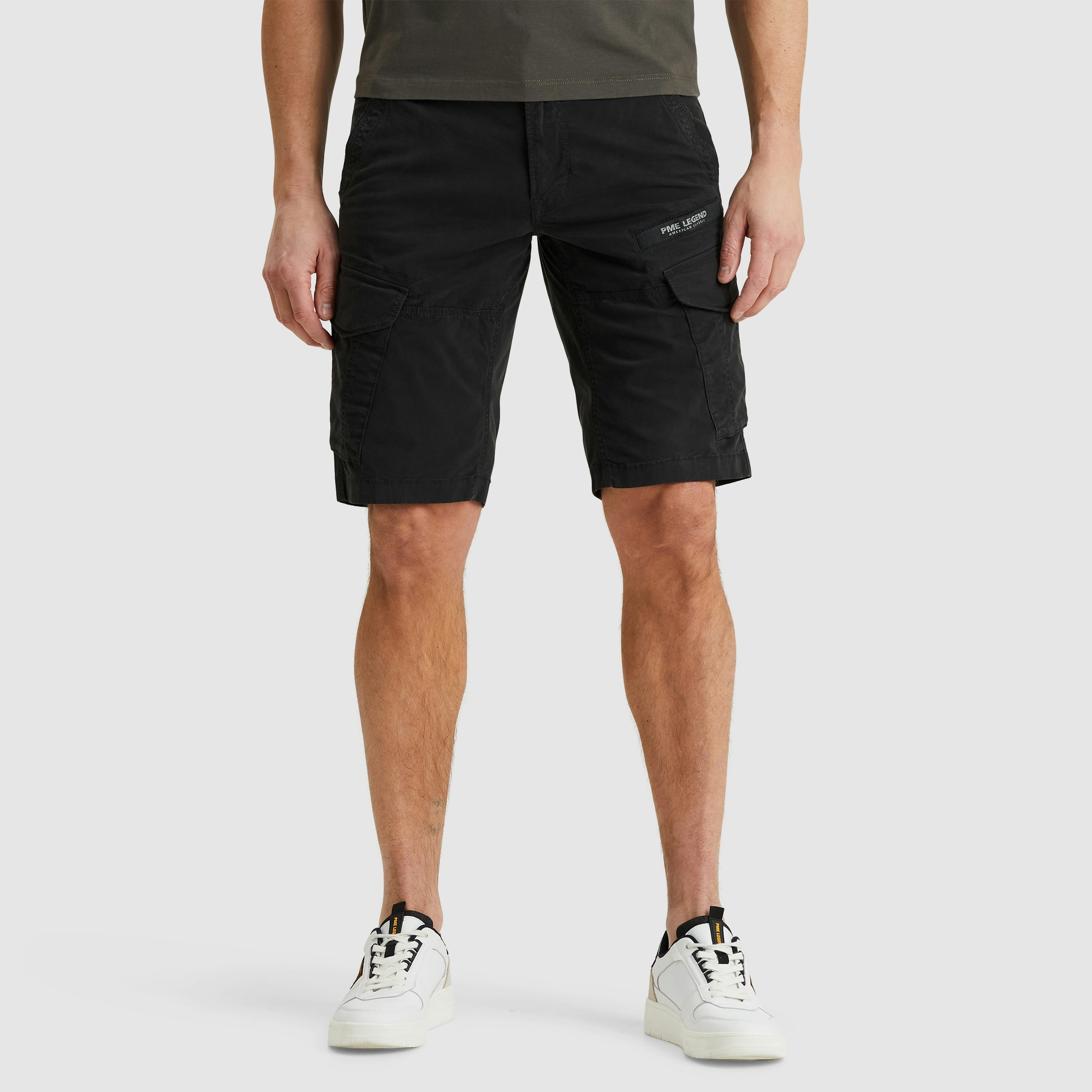 PME LEGEND Cargoshorts "NORDROP CARGO SHORTS STRETCH TWILL" Regular Fit, für Freizeit, aus elastischer Baumwollmischung