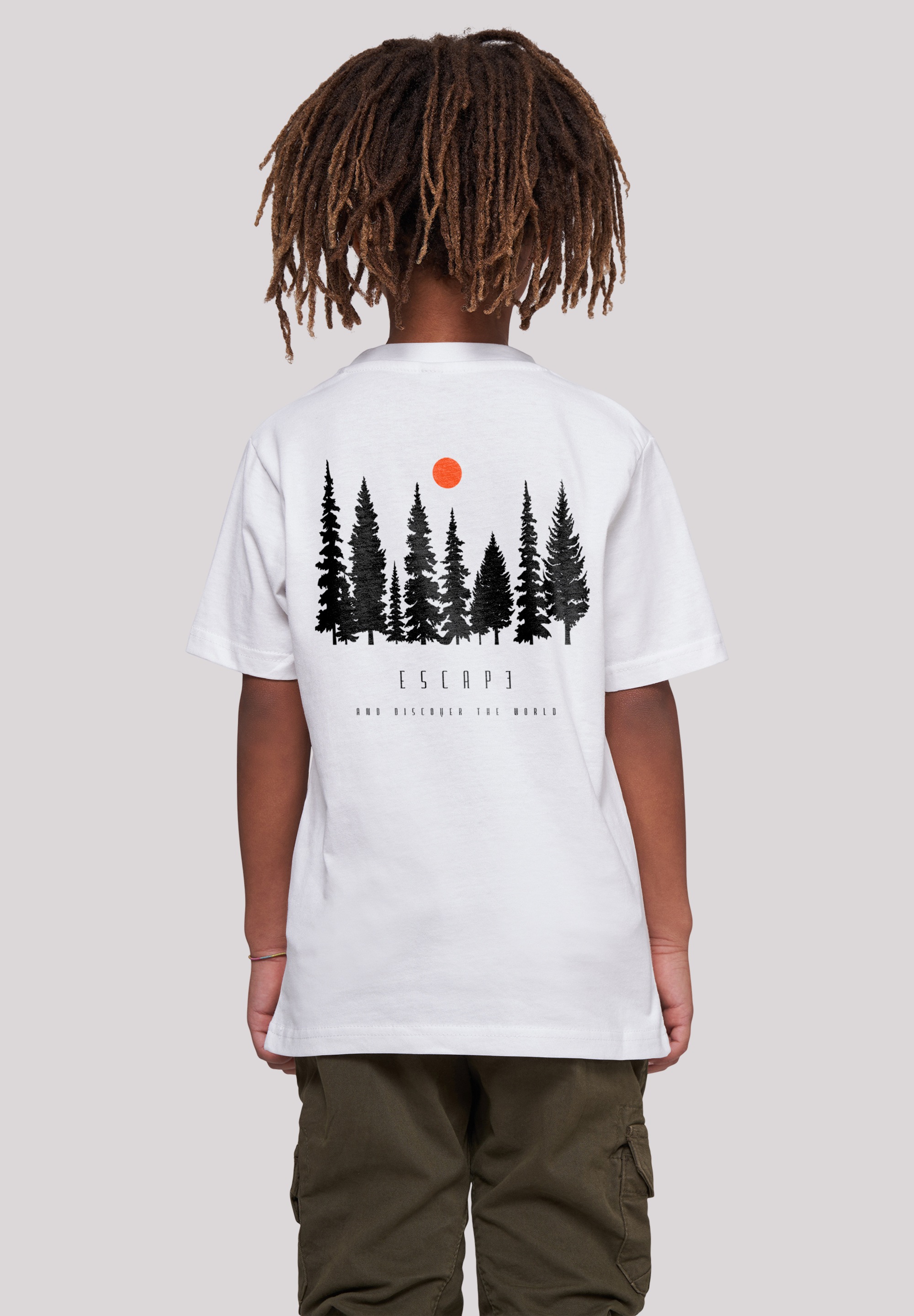 F4NT4STIC Mädchen T-Shirt "Escape Discover the World Forest", weiß, Gr. 158, Obermaterial: 100% Baumwolle, Shirts, Discover the World