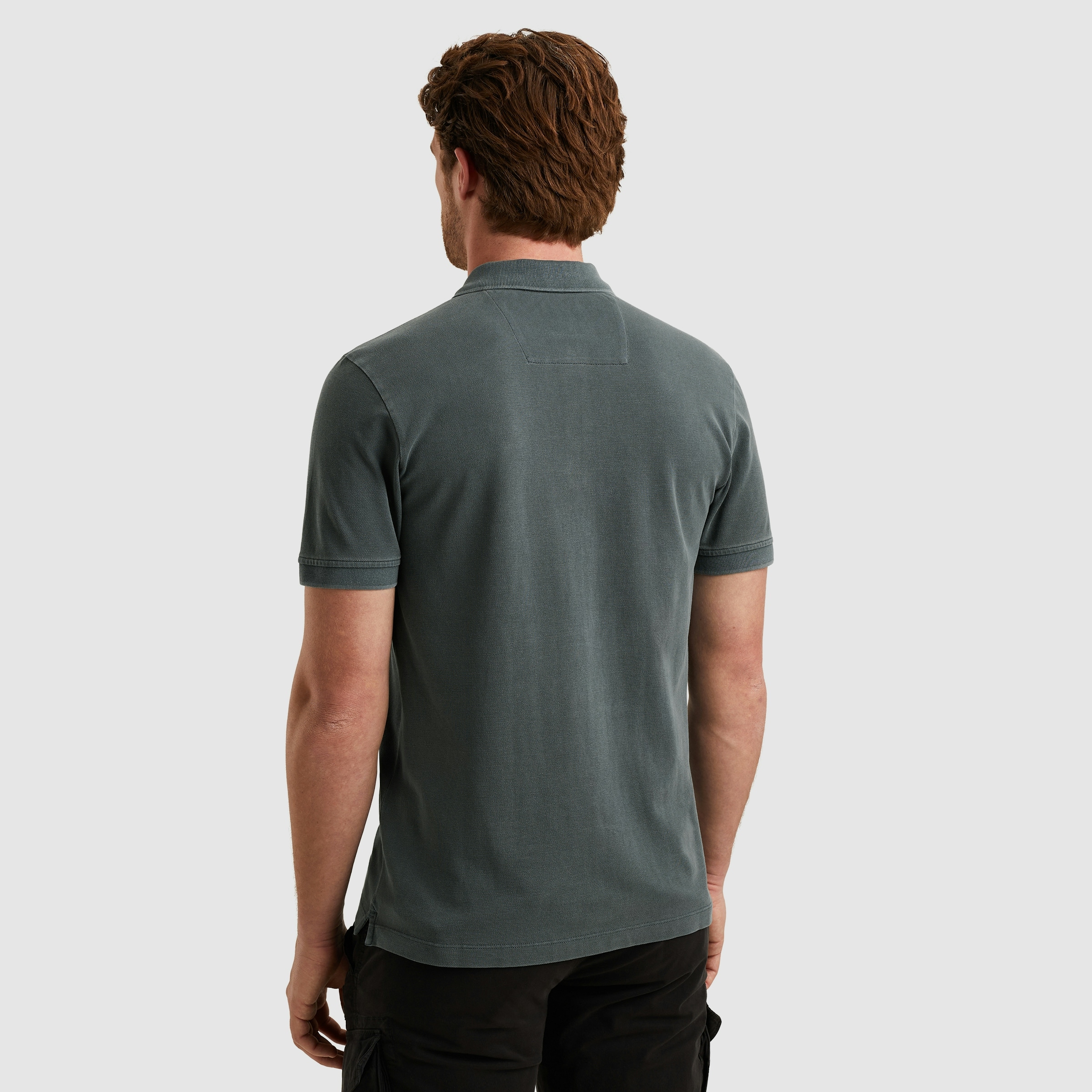 PME LEGEND Poloshirt »Short sleeve polo garment dyed pique«, mit Logo Stickerei