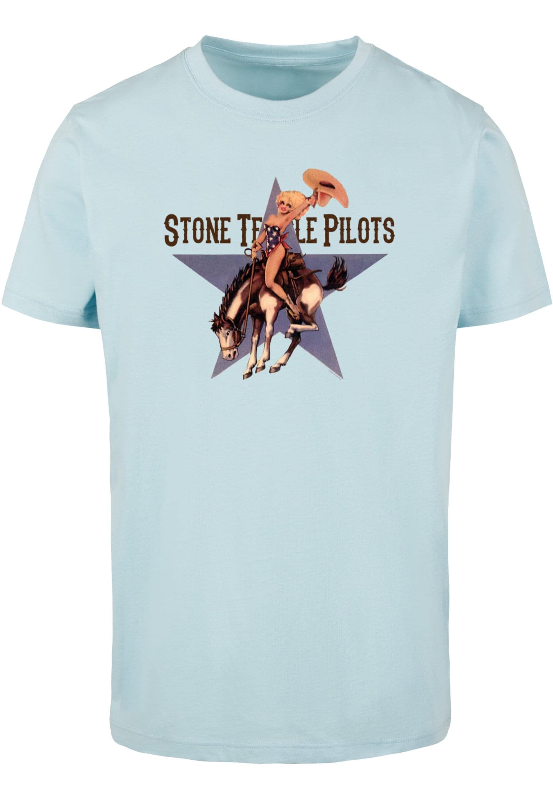 Merchcode T-Shirt »Merchcode Herren Stone Temple Pilots - Cowgirl T-Shirt«, (1 tlg.)