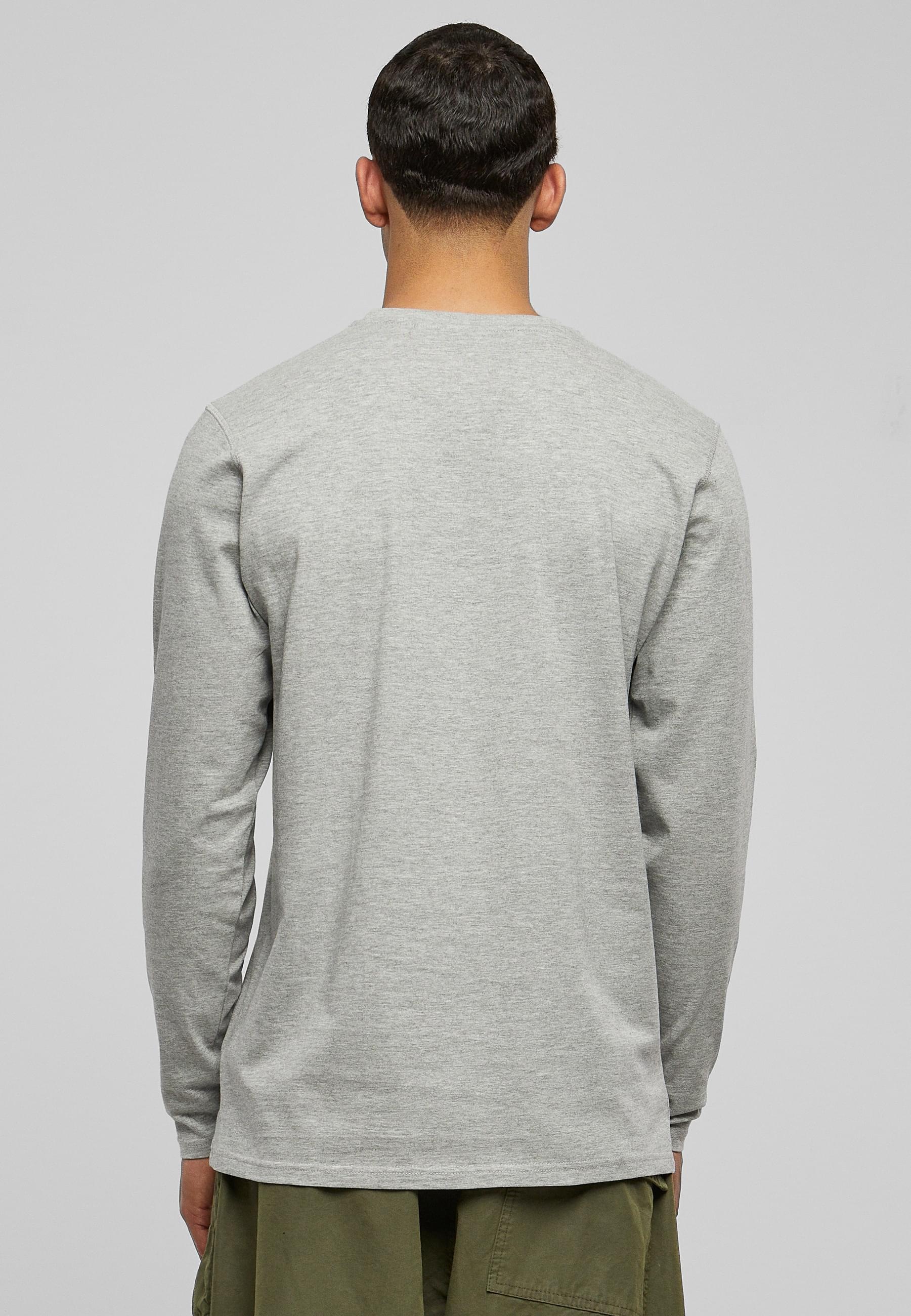 URBAN CLASSICS T-Shirt »Urban Classics Herren Basic Henley L/S Tee«, (1 tlg.)
