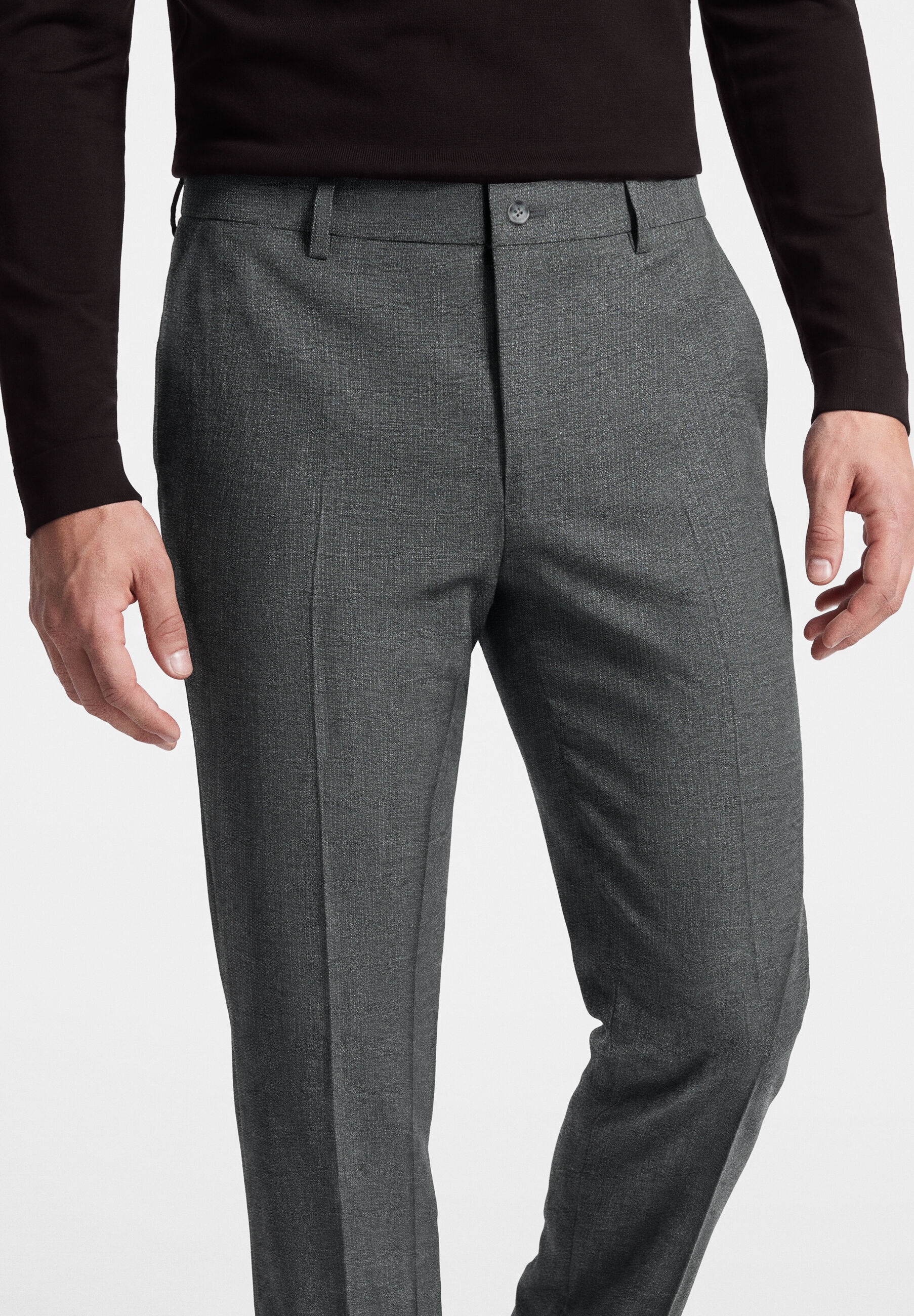 BENVENUTO. Anzug »BENVENUTO. Anzug« regular fit mit klassischem Reverskragen
