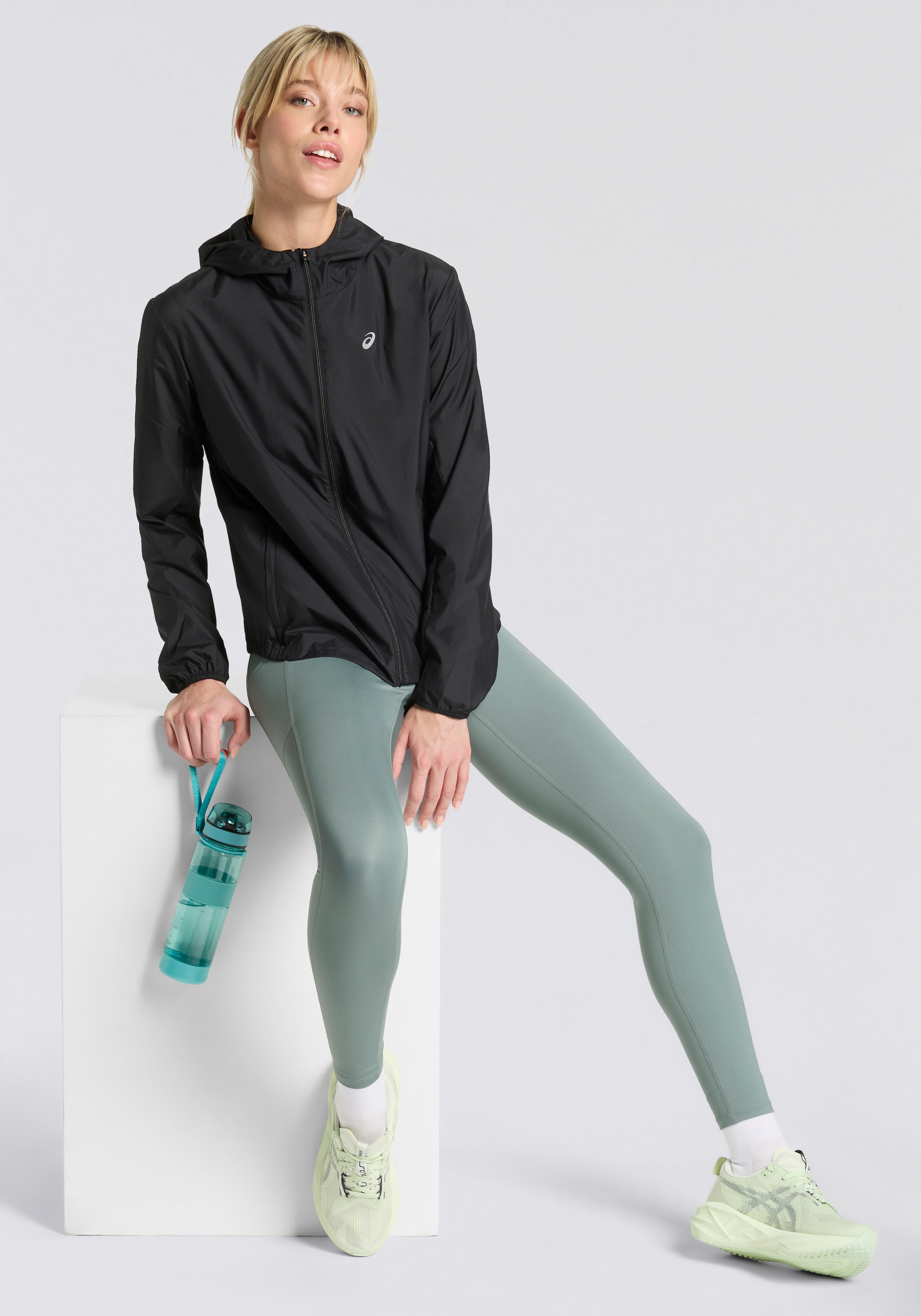 Asics Laufshirt »ASICS ICON 1/2 ZIP LS TOP«