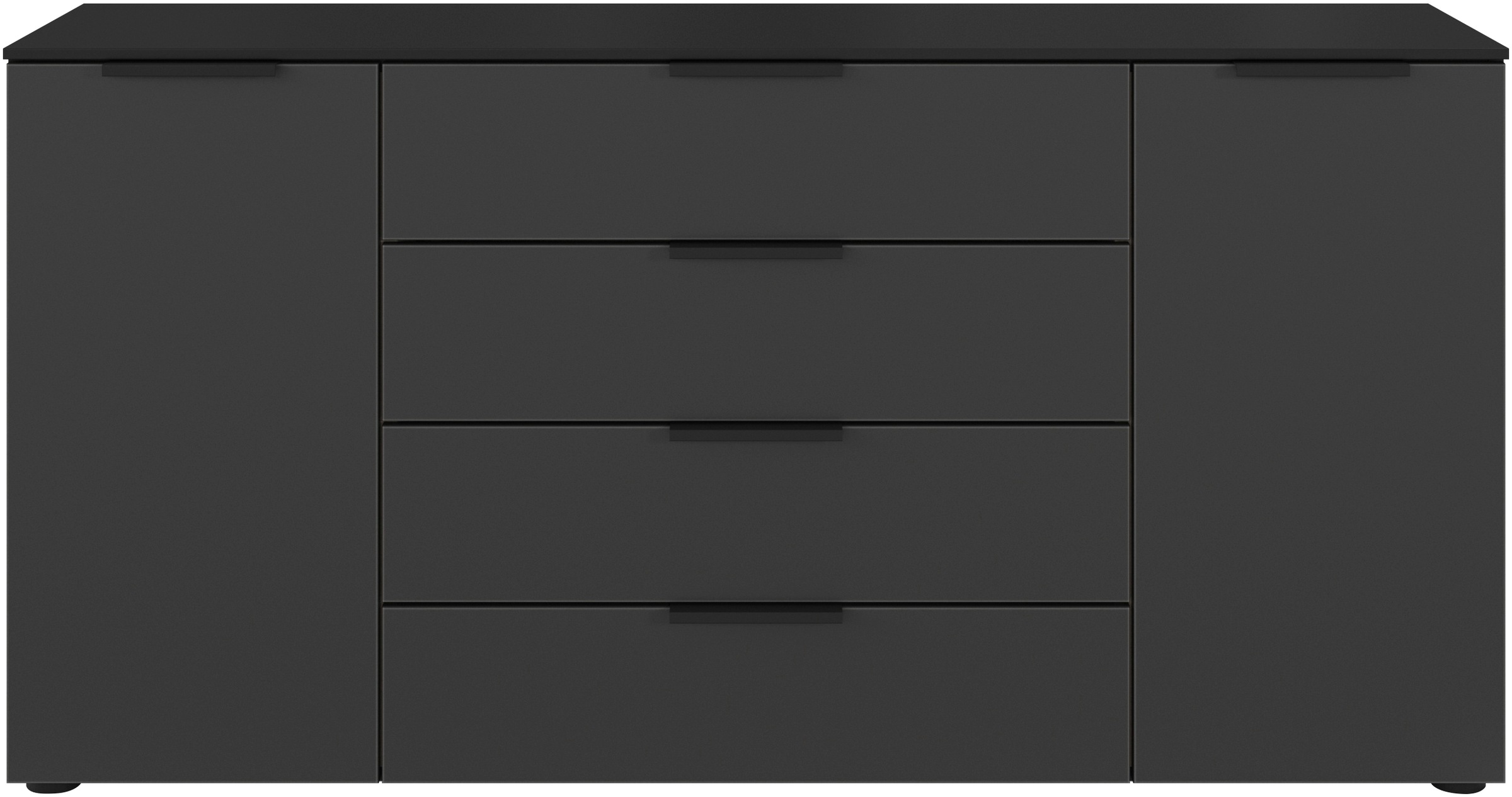 LeGer Home by Lena Gercke Kommode »Serina«, mit 4 Schubkästen und 2 Türen sowie Metallgriffen MADE IN GERMANY