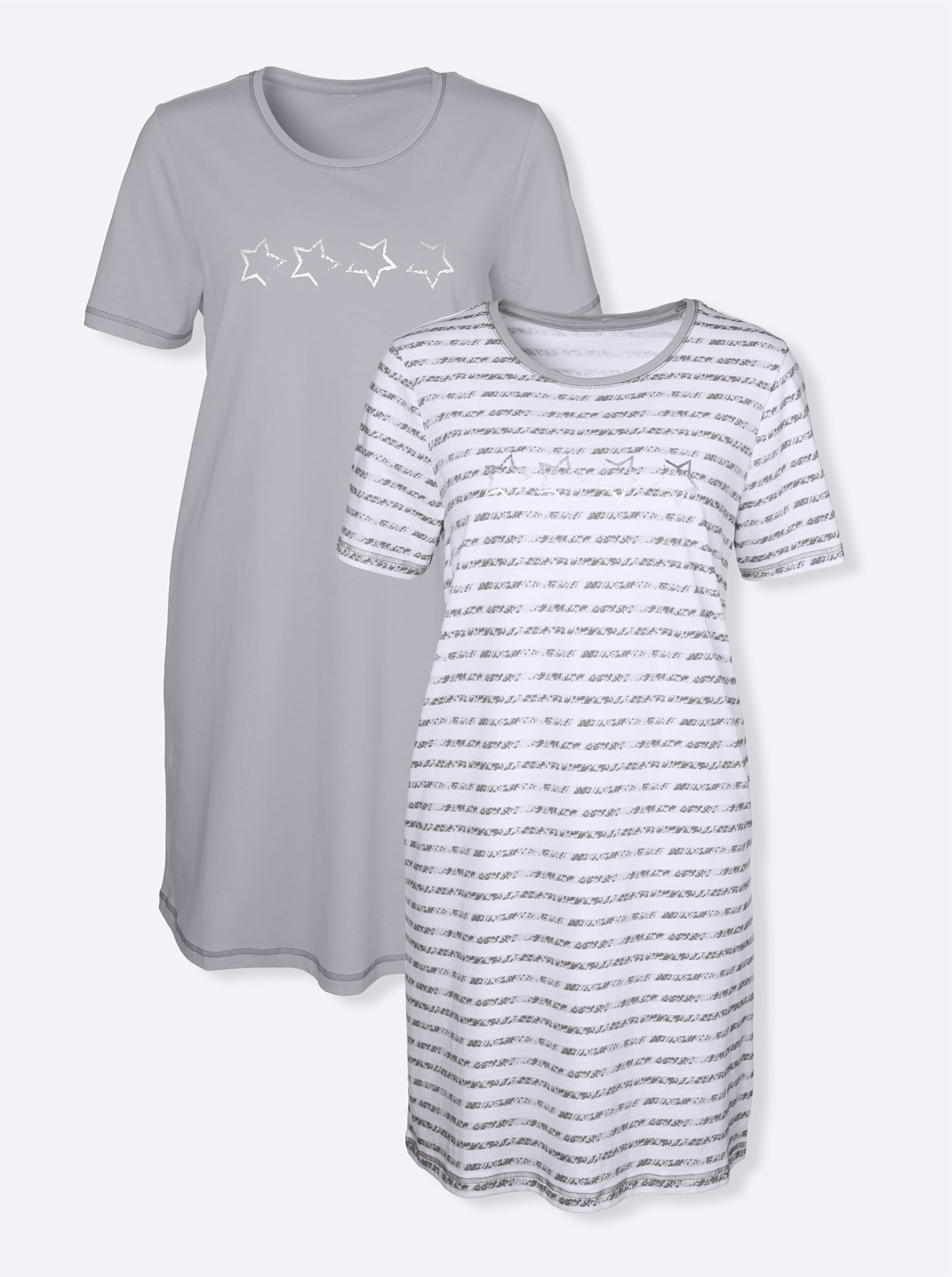 wäschepur Nachthemd "Kurzarm-Sleepshirts" günstig online kaufen