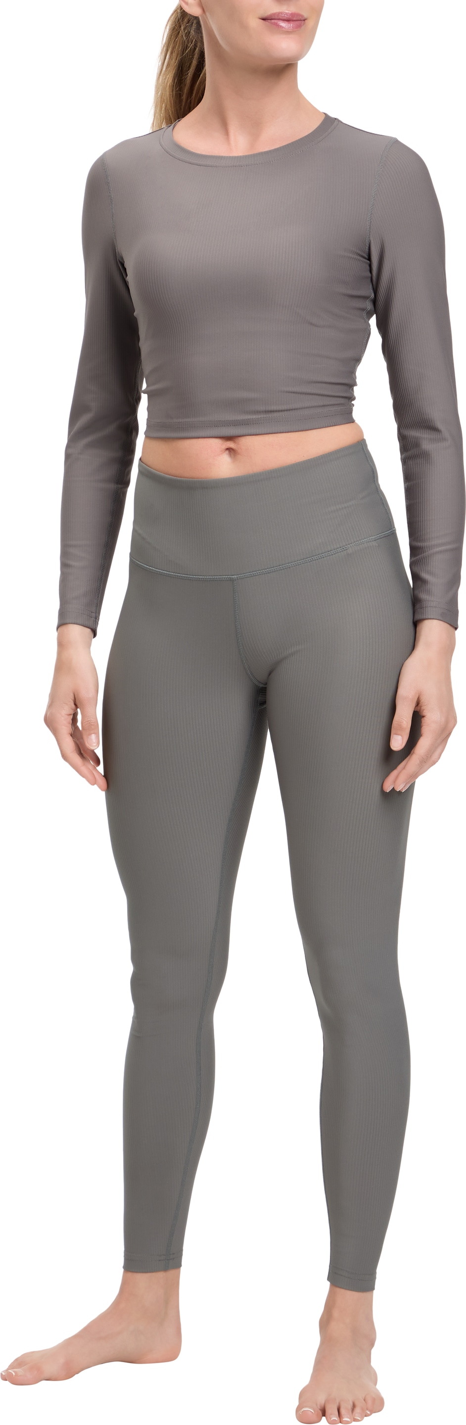 Energetics Trainingstights »DA.-TIGHT OLOE 1/1 W«  mit geripptem Material, schnelltrocknend, atmungsaktiv