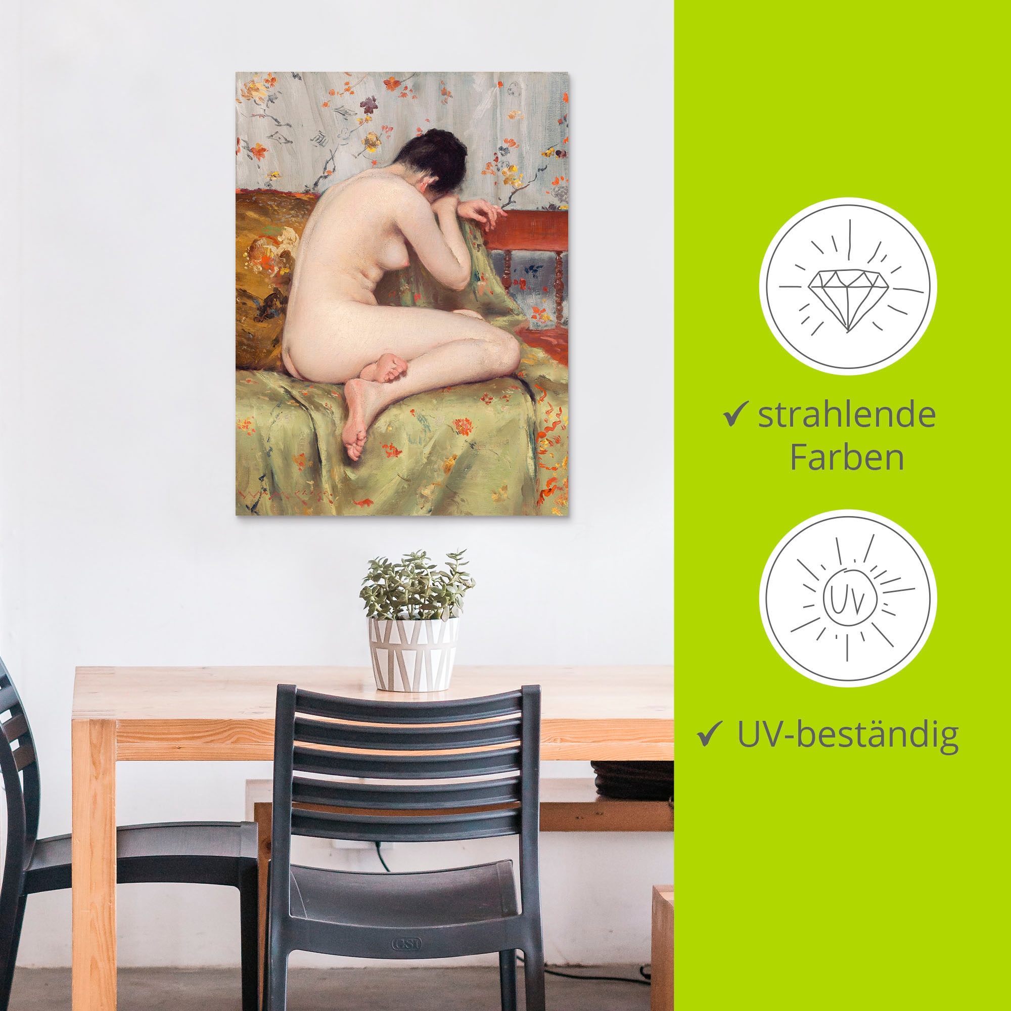 Artland Wandbild »Moderne Magdalena«, Erotische Bilder, (1 St.), als Alubild, Leinwandbild, Wandaufkleber oder Poster in versch. Größen