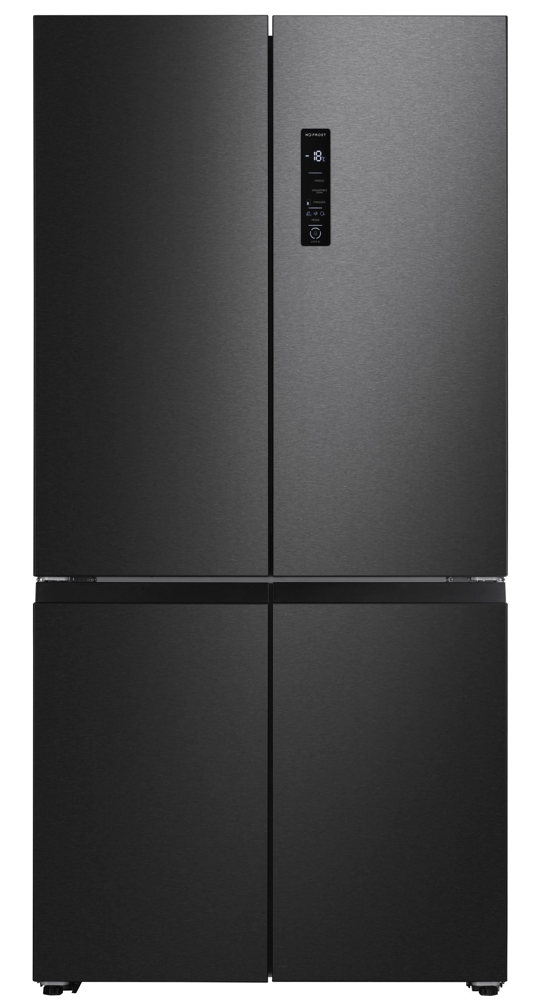 Hanseatic Multi Door »HCDA19090CBI« 190,5 cm hoch 91 cm breit NoFrost, Multizone, Display, Türalarm