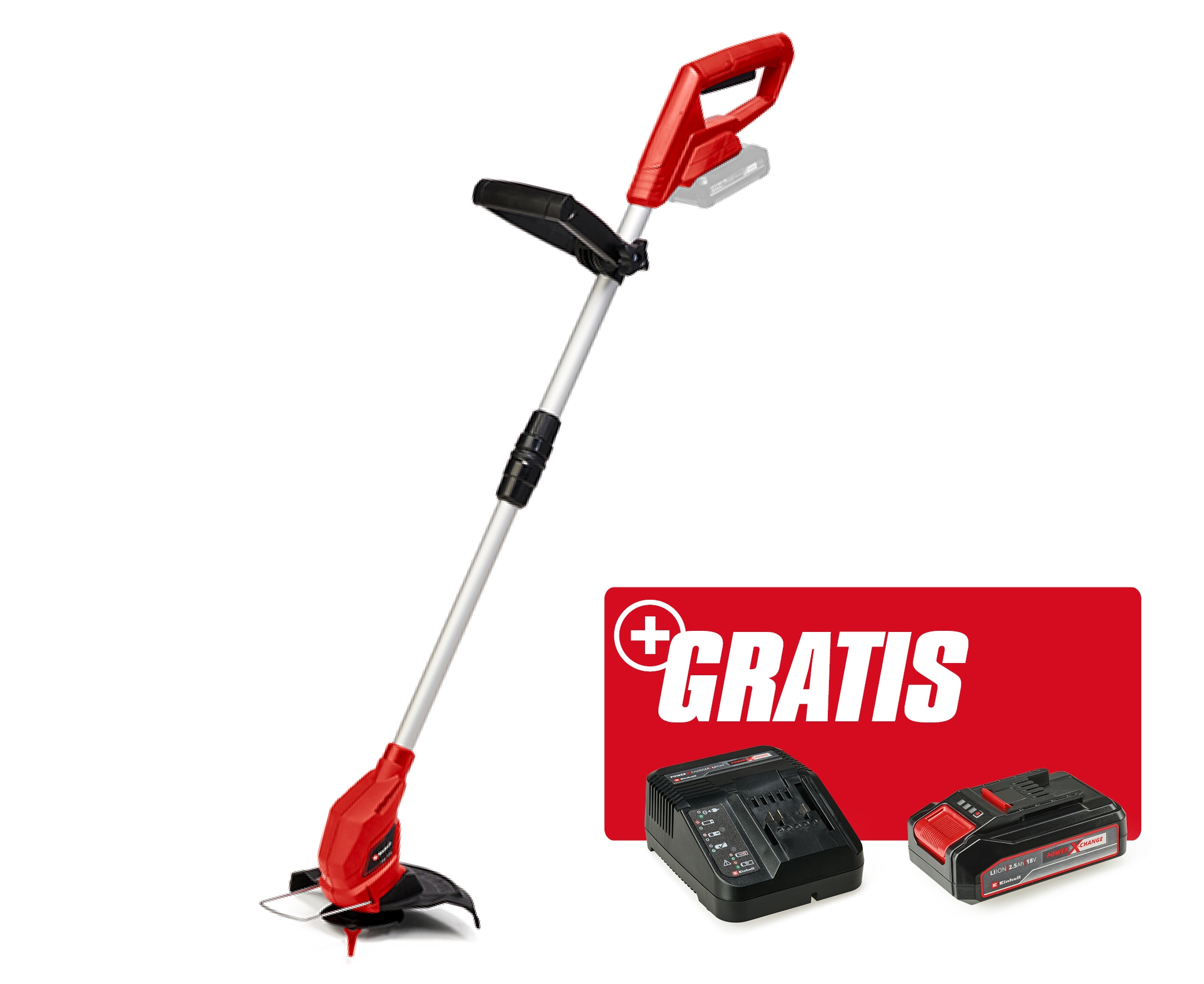 Einhell Akku-Rasentrimmer "GC-CT 18/24 Li (1x2,5 Ah)", (Set), inkl. Akku un günstig online kaufen