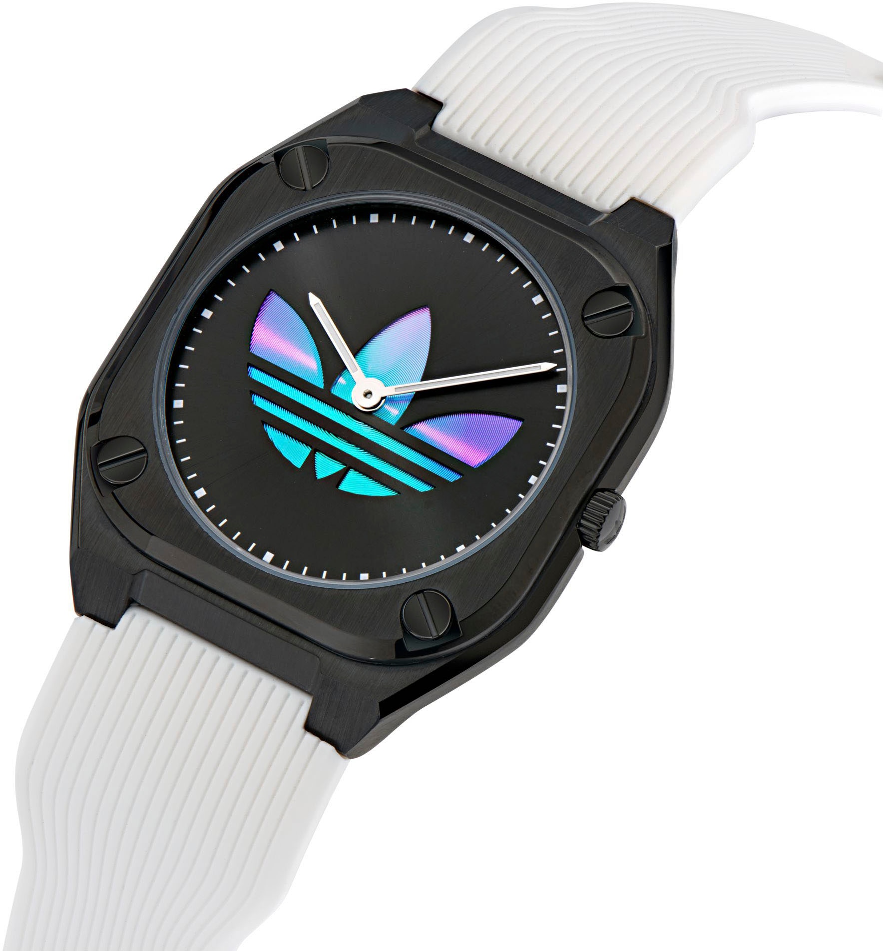 adidas Originals Quarzuhr »CITY TECH THIN«, Armbanduhr,Herrenuhr,Damenuhr,Silikonarmband,wasserabweisend bis 5 bar