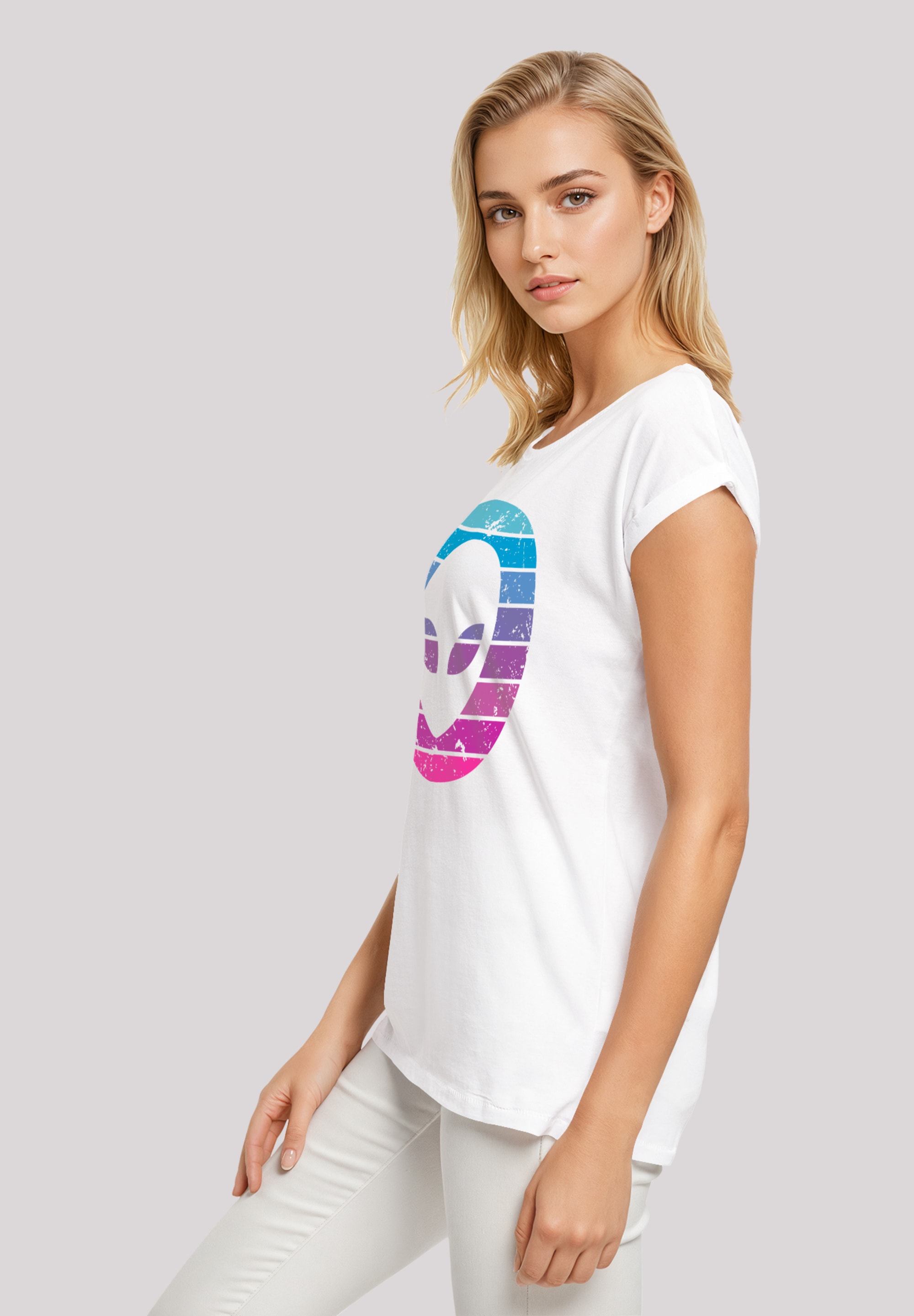 F4NT4STIC T-Shirt »Alien Kopf«, Premium Qualität