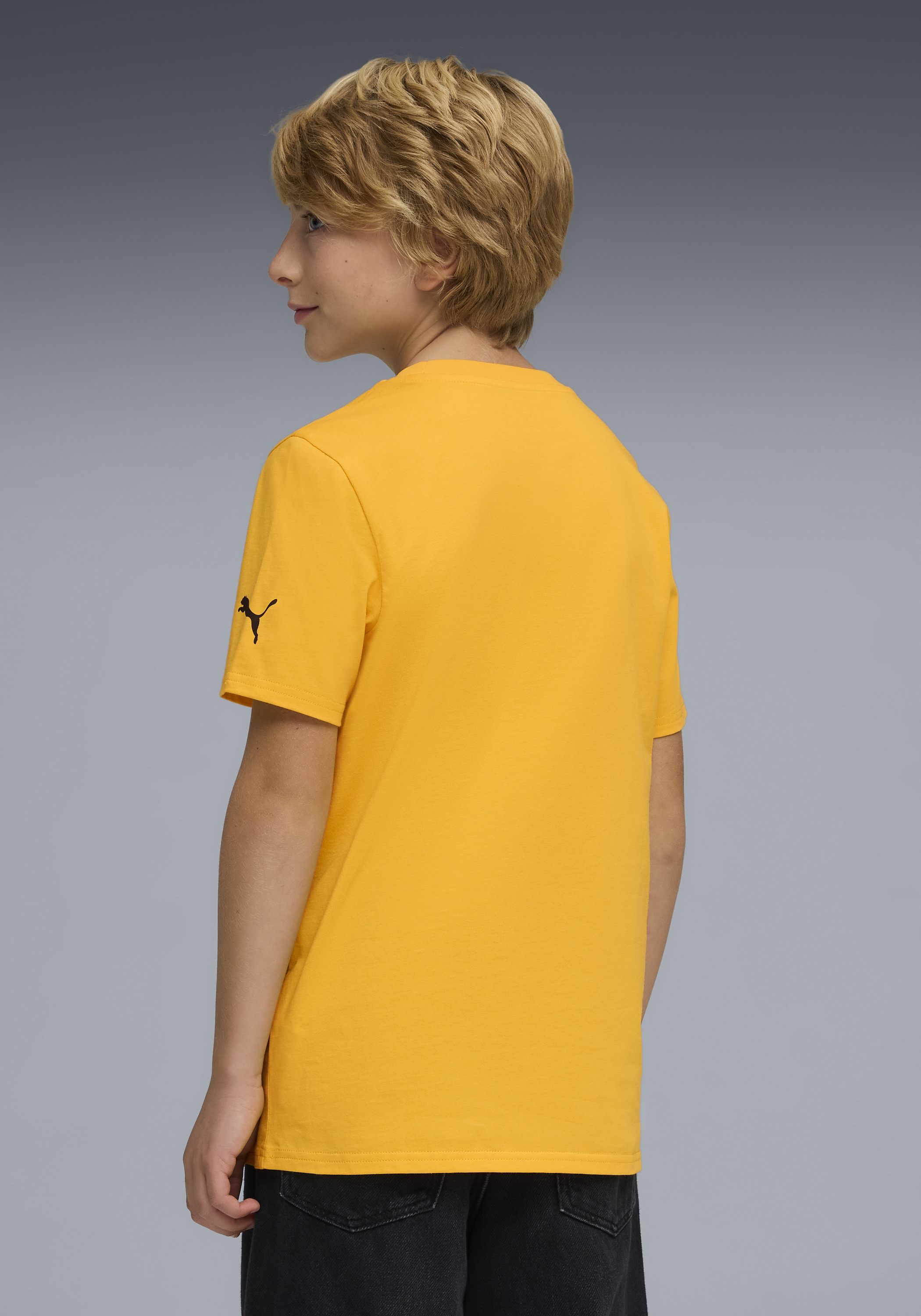 PUMA Trainingsshirt »BVB X SESAME STREET TEE JR« Regular Fit, Kurzarm-Design, Rundhalsausschnitt, für Jugendliche