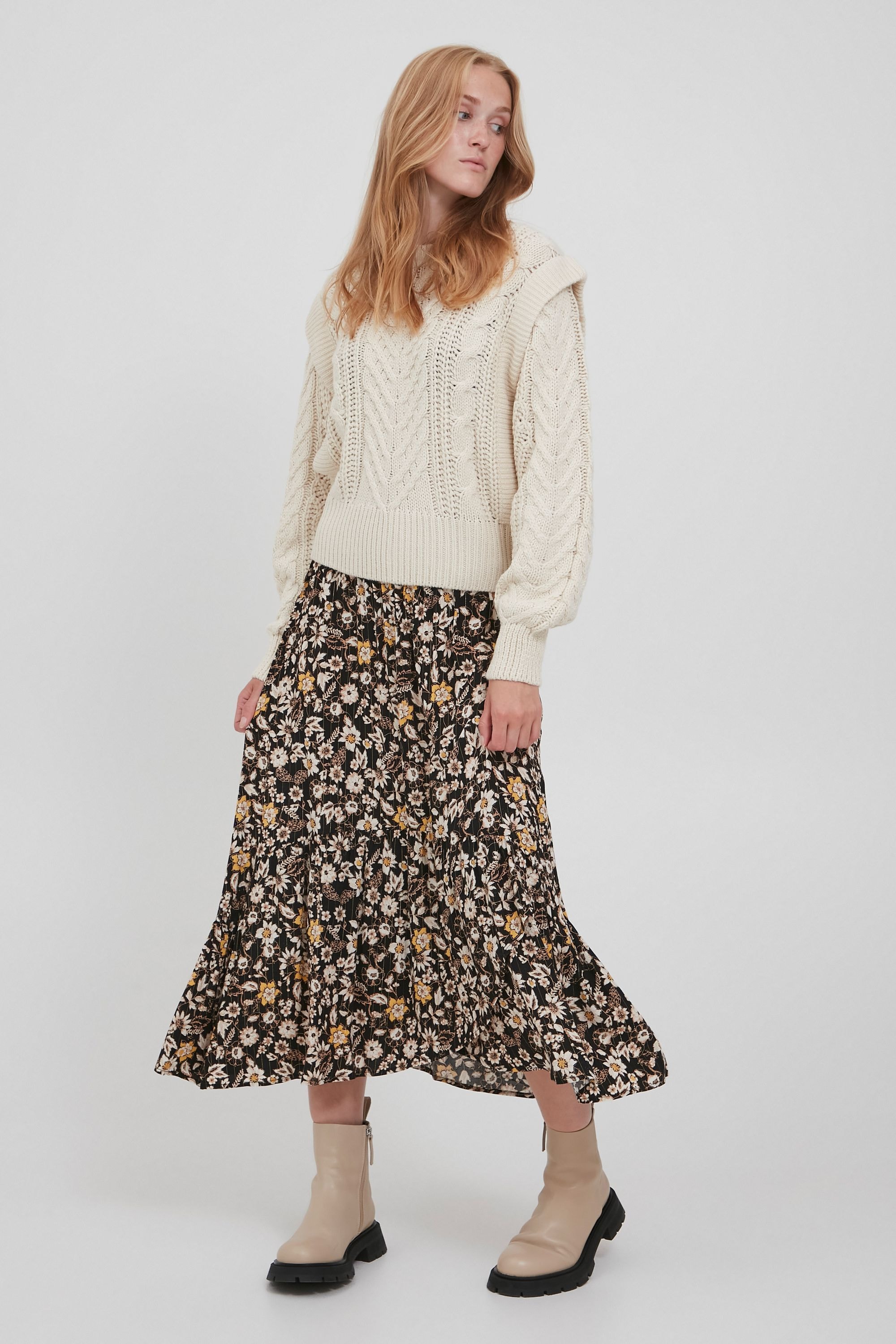 b.young Strickfleece-Pullover »Strickpullover BYOtinka«