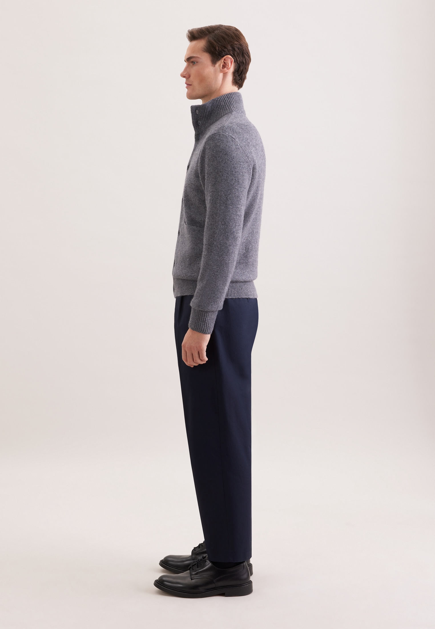 seidensticker Strickjacke 1/1 Kragen