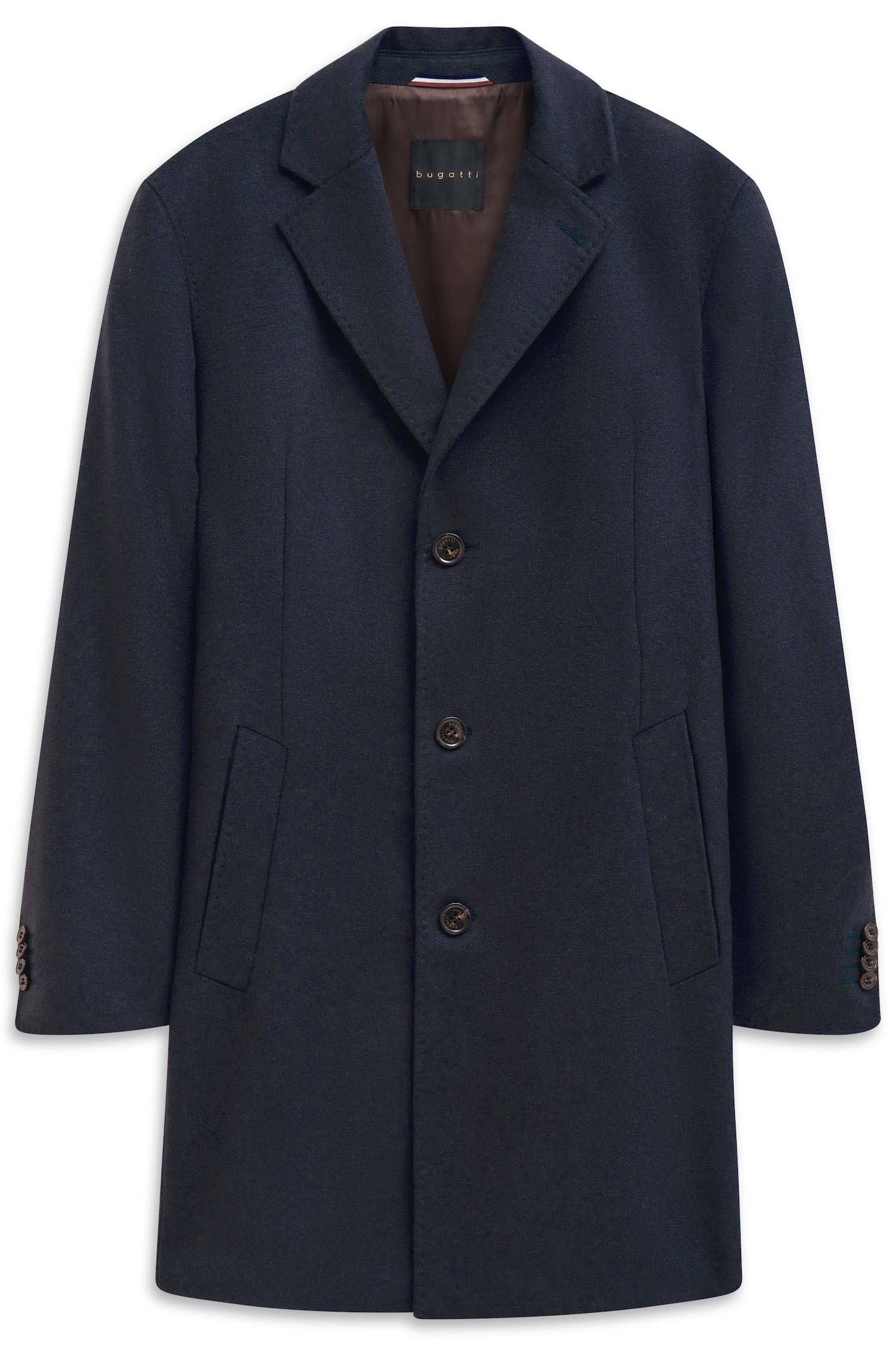 Thumbnail - bugatti Kurzmantel "Kaschmir" im Modern Fit mit Knopfleiste