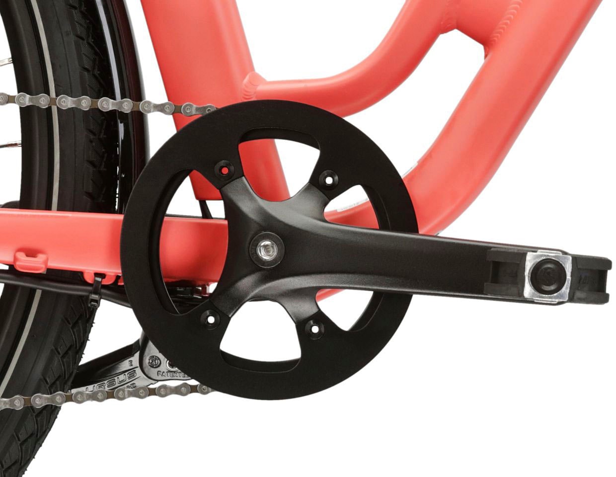 Kross E-Bike »E-Citybike Sentio Hybrid 2.0 28 Zoll orange«, 9 Gang, Shimano, Alivio T4000, Heckmotor 250 W