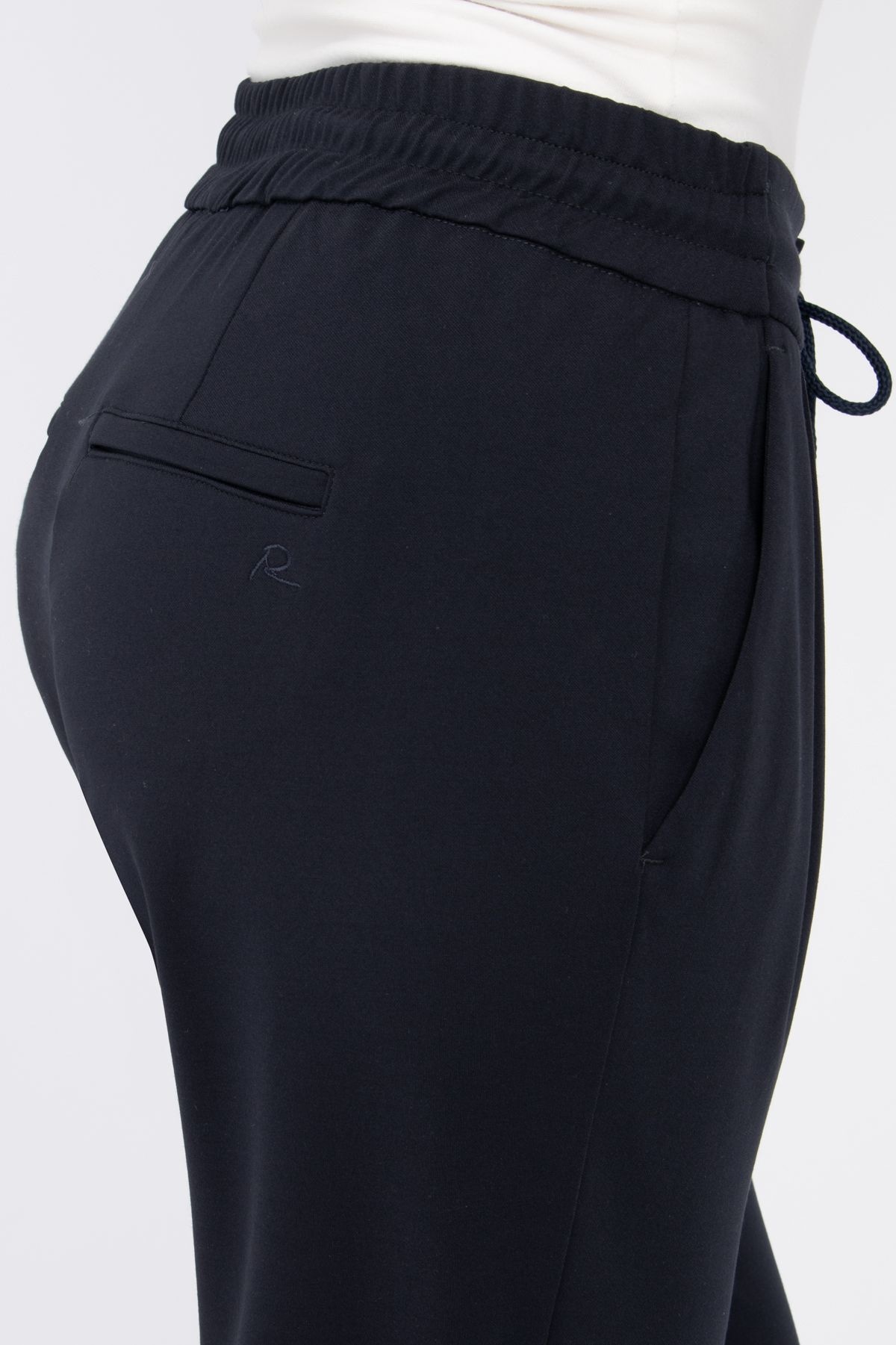 Recover Pants Stoffhose »Bundfaltenhose«, mit Unimuster