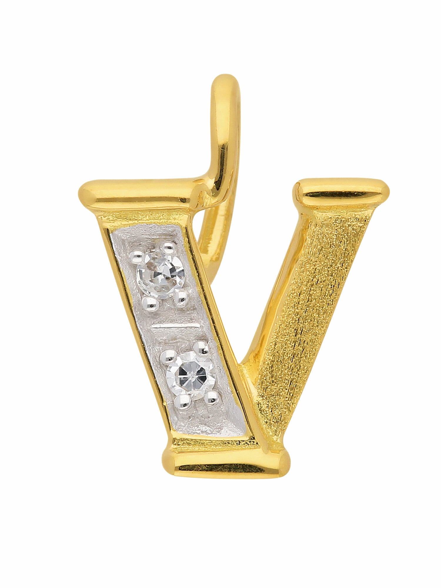 Adelia´s Buchstabenanhänger »585 BAUR mit Goldschmuck Diamant«, Herren | für mit Buchstabenanhänger online kaufen Diamant Gold & Damen