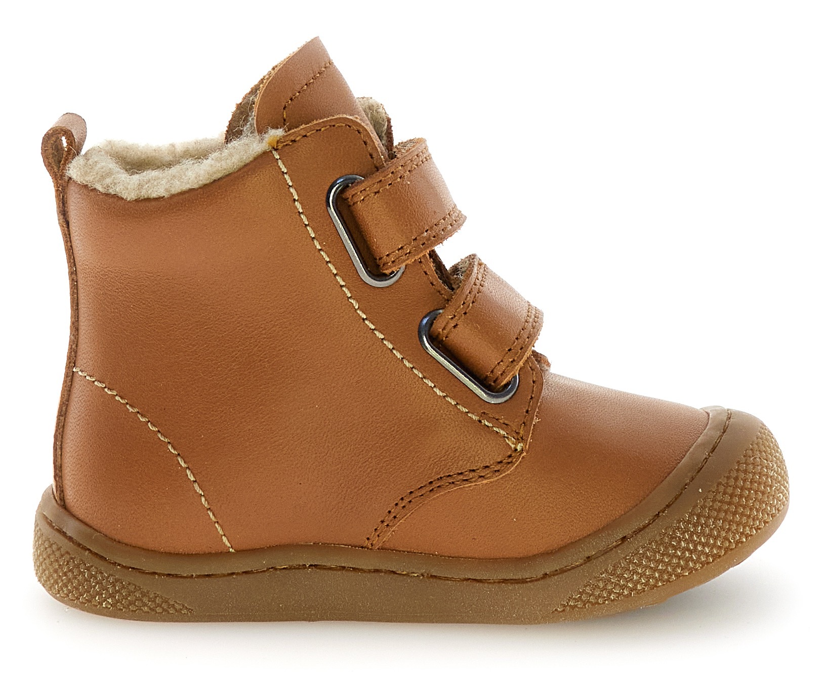 Naturino Lauflernschuh »Bubble Wide«, Klettstiefel mit Wollfutter, Größenschablone zum Download