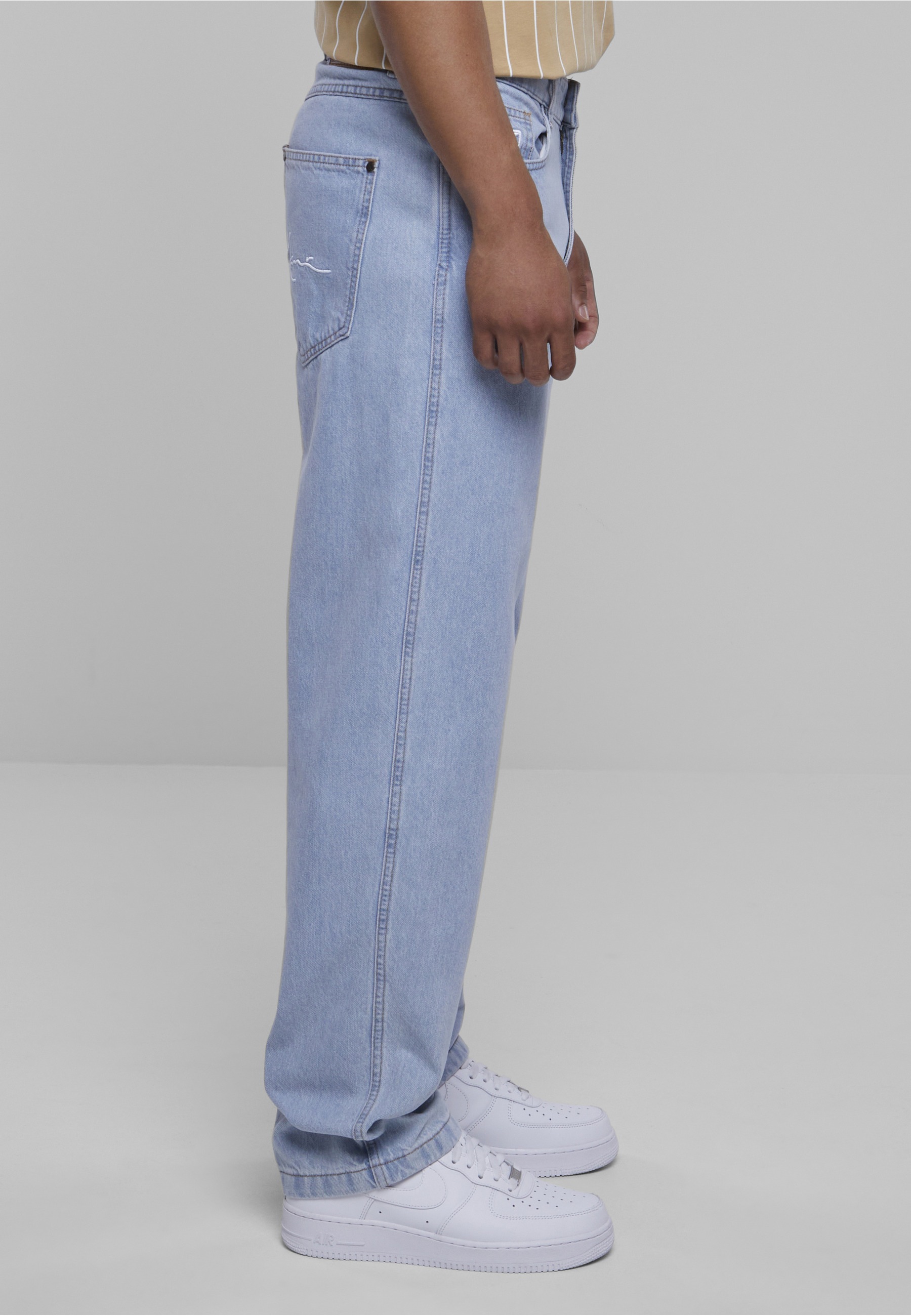 Karl Kani Bequeme Jeans »Karl Kani Herren KK Small Signature Baggy Five Pocket Denim«