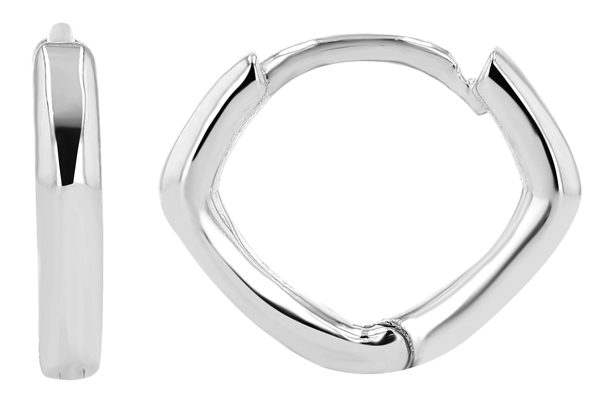 Adelia´s Klappcreolen "Damen Ohrringe – Klappcreole aus 925 Silber" Zum Ver günstig online kaufen