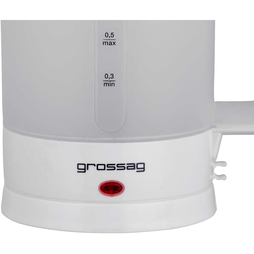 grossag Wasserkocher »WK 3.00«, 0,5 l, 1100 W