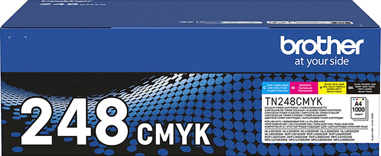 Brother Tonerpatrone »TN-248VAL«, (Packung, 4 St.)